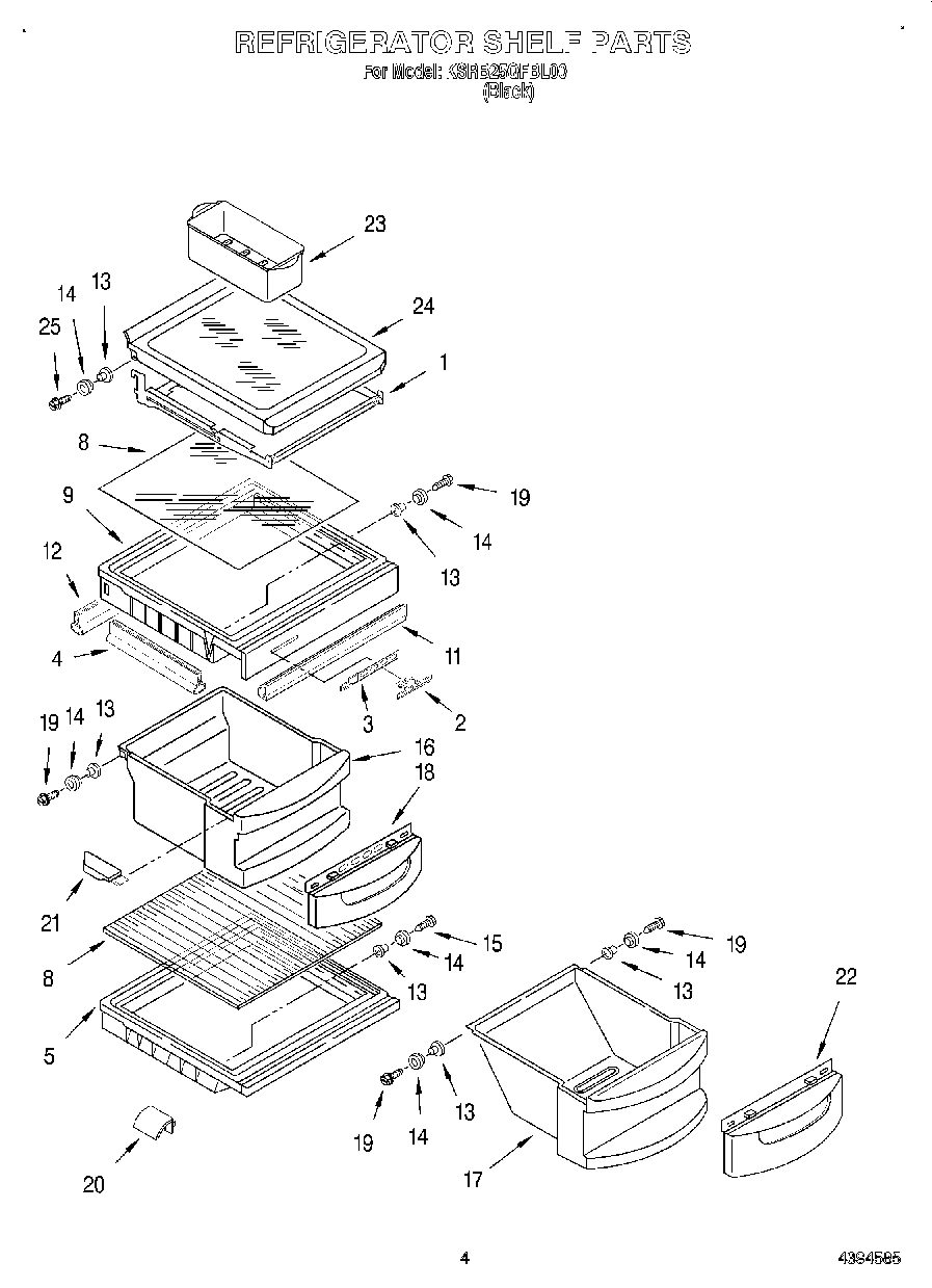 03 - REFRIGERATOR SHELF