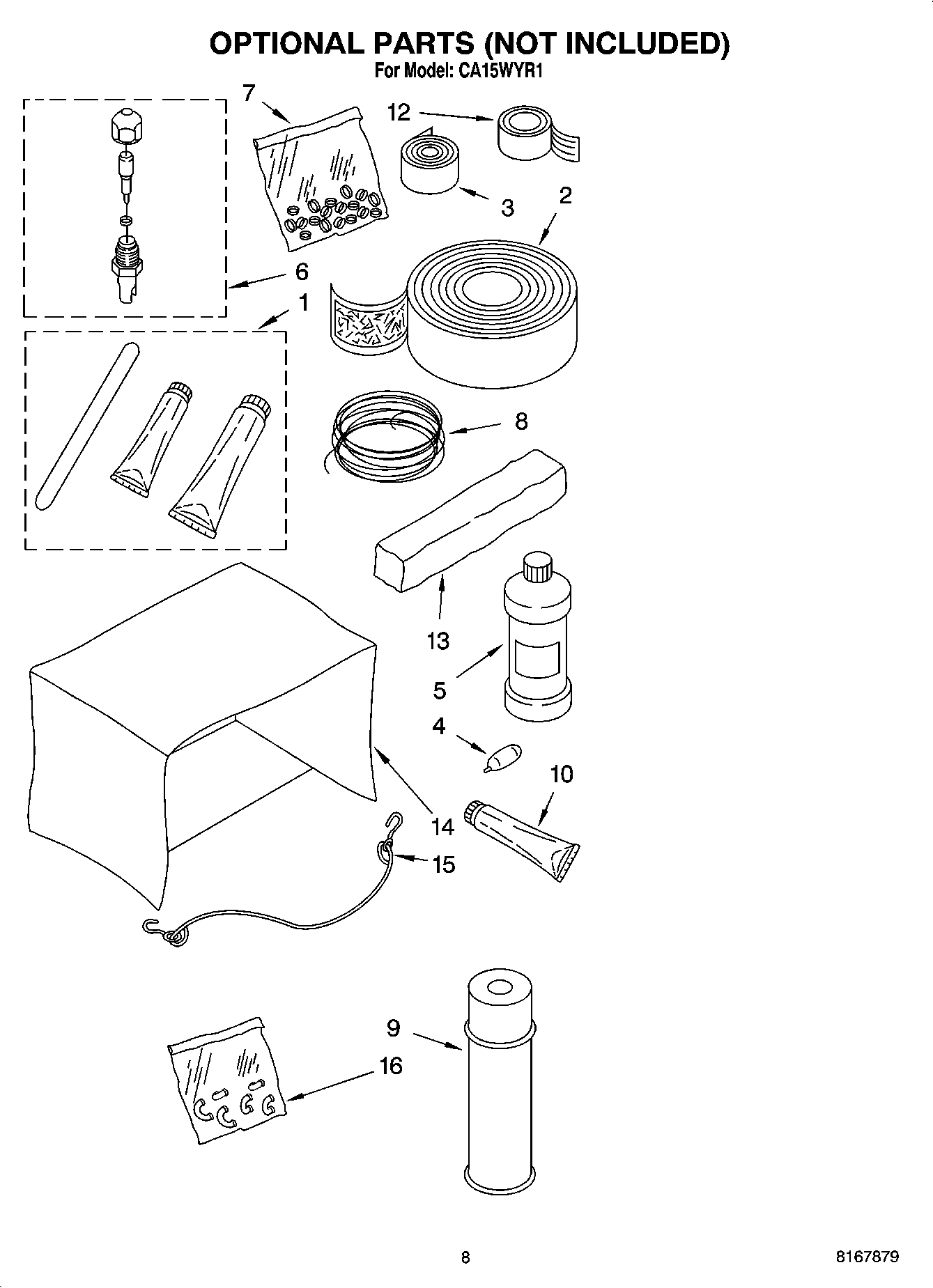 05 - OPTIONAL PARTS (NOT INCLUDED)