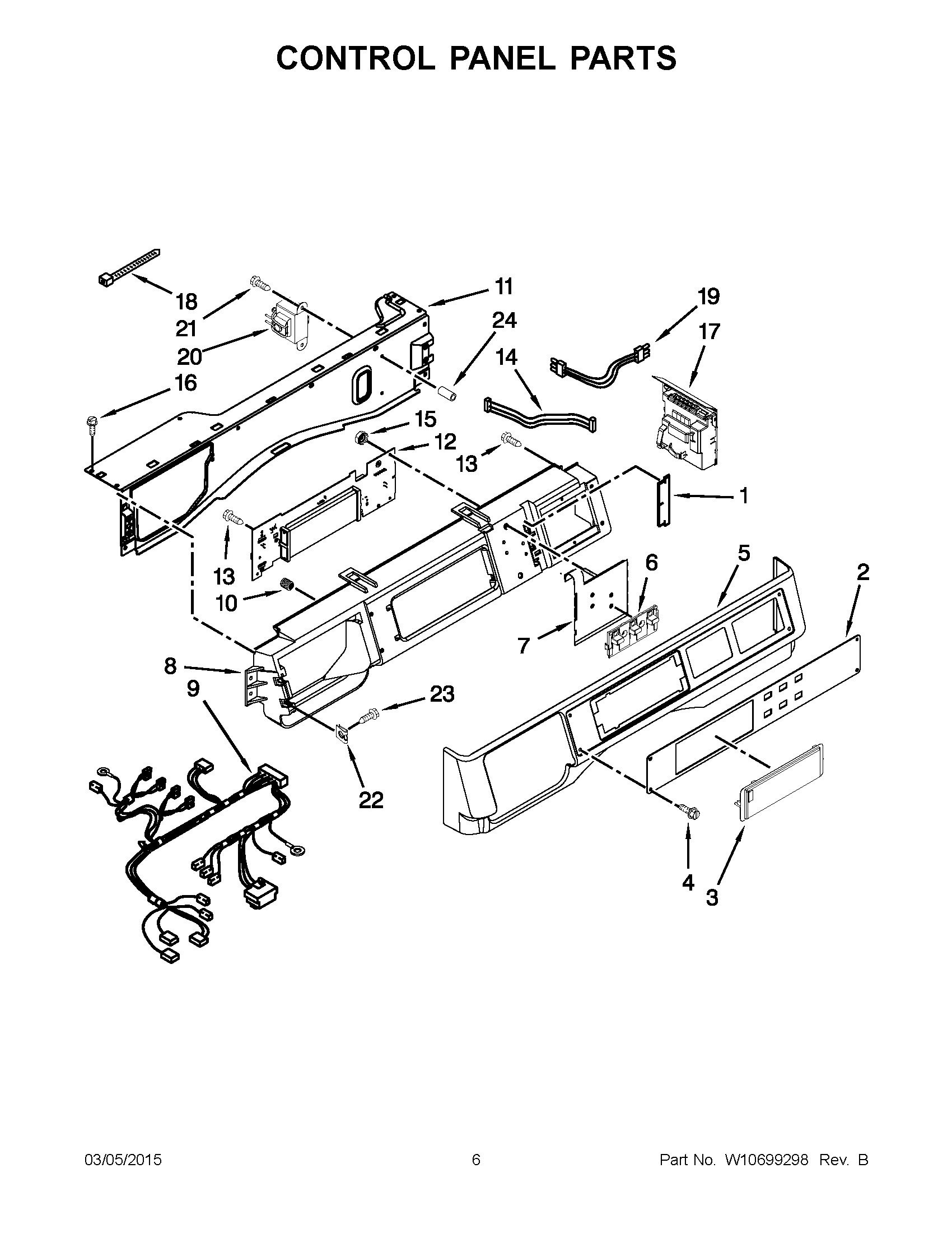 04 - CONTROL PANEL PARTS