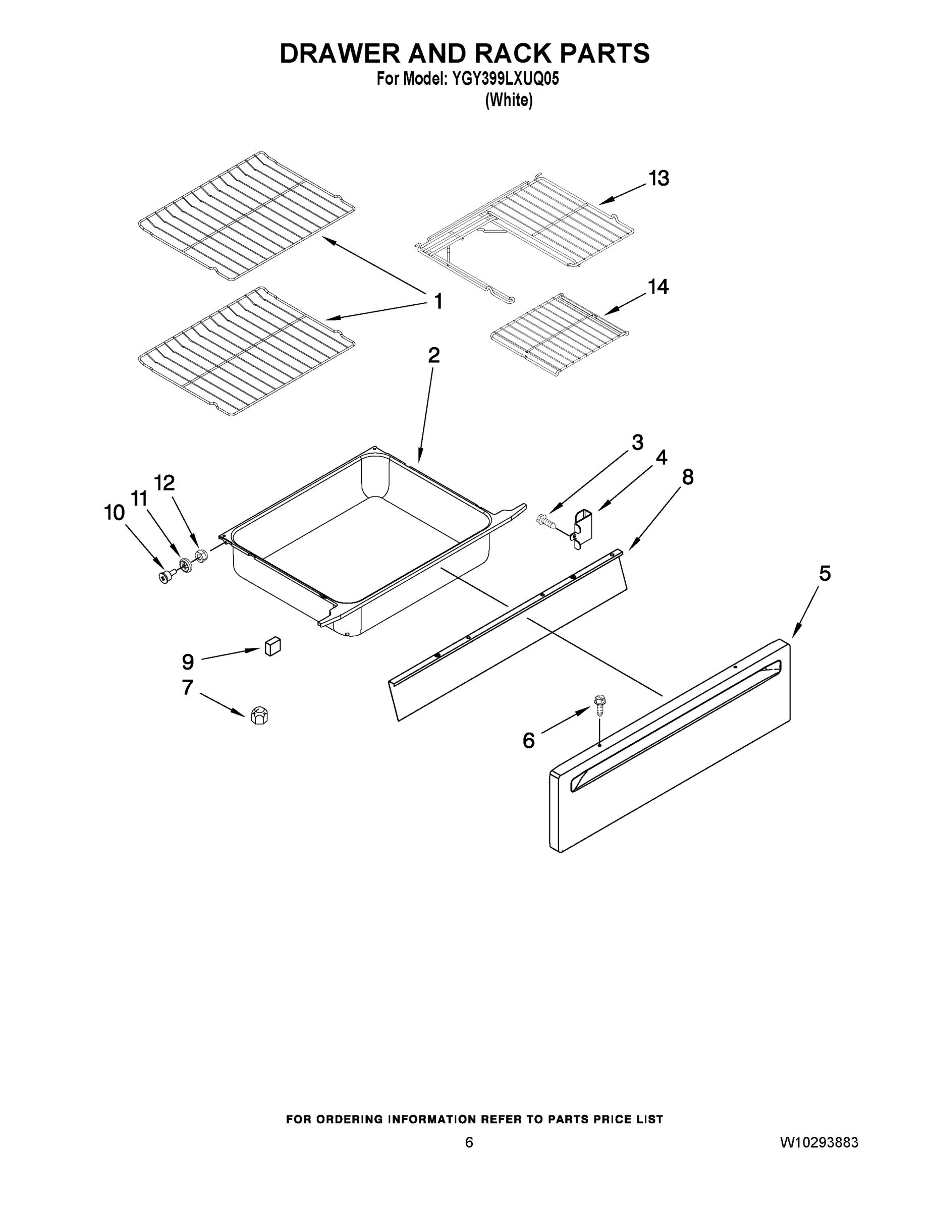 05 - DRAWER AND RACK PARTS