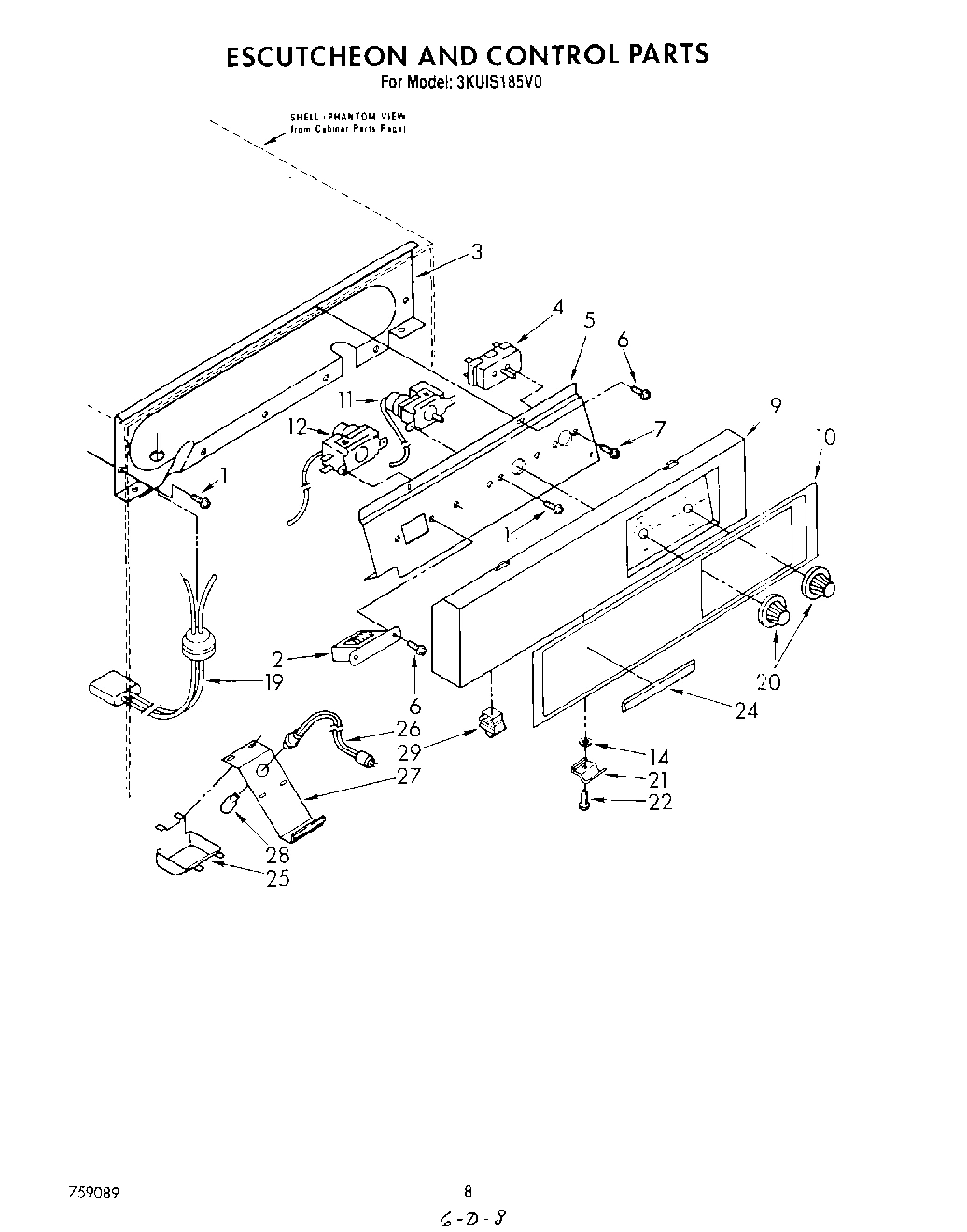 06 - ESCUTCHEON AND CONTROL
