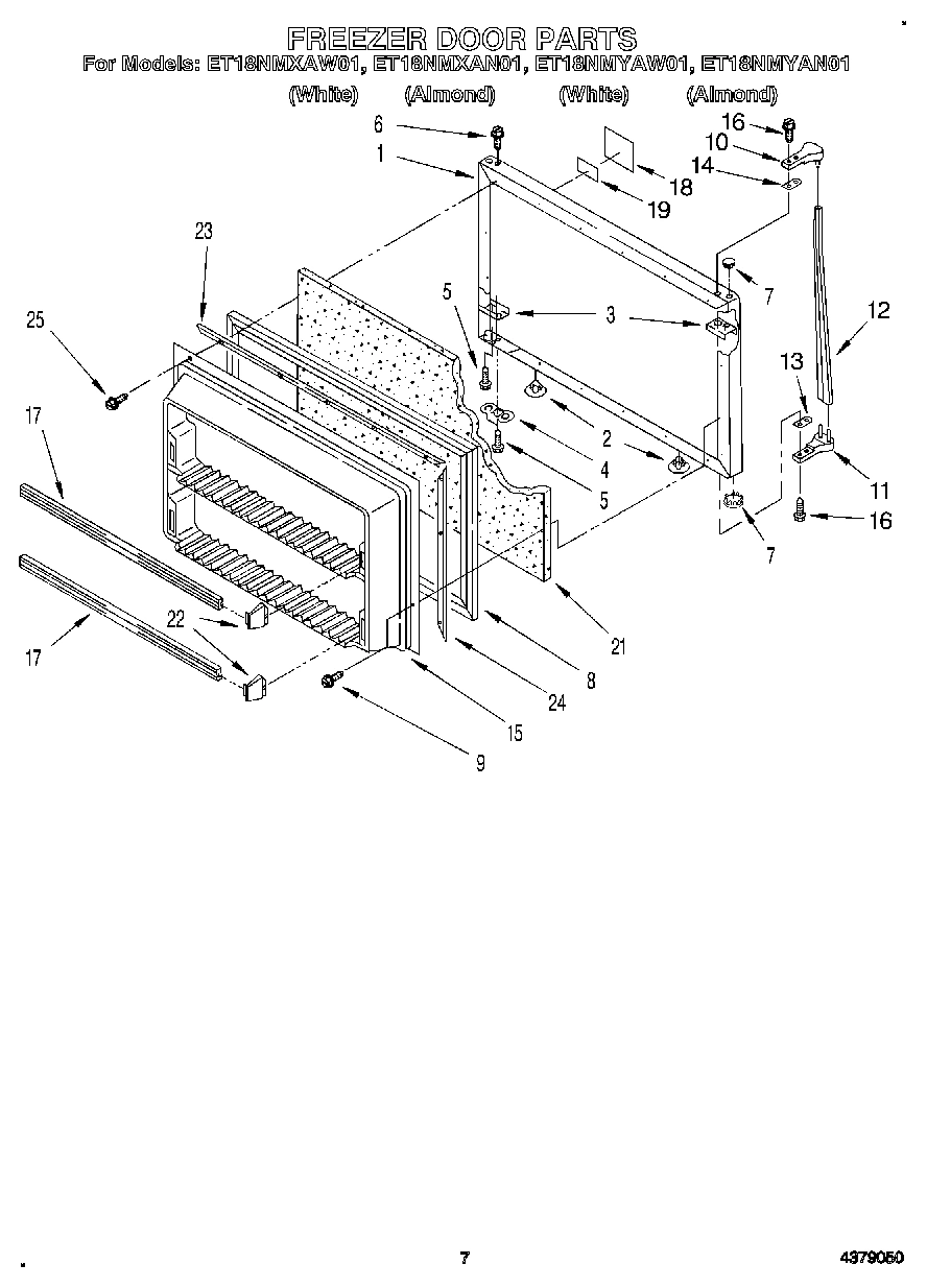 05 - FREEZER DOOR
