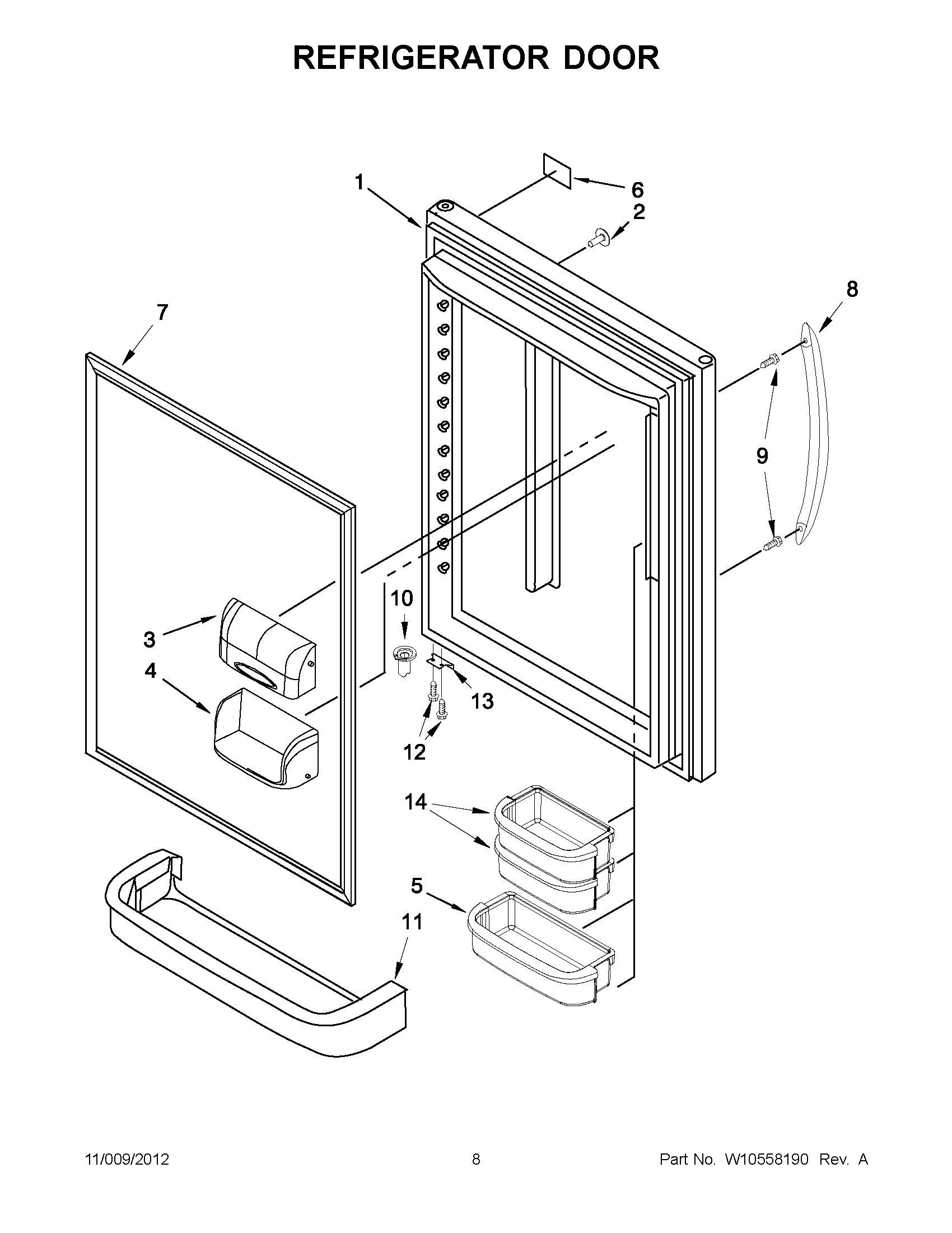 04 - REFRIGERATOR DOOR
