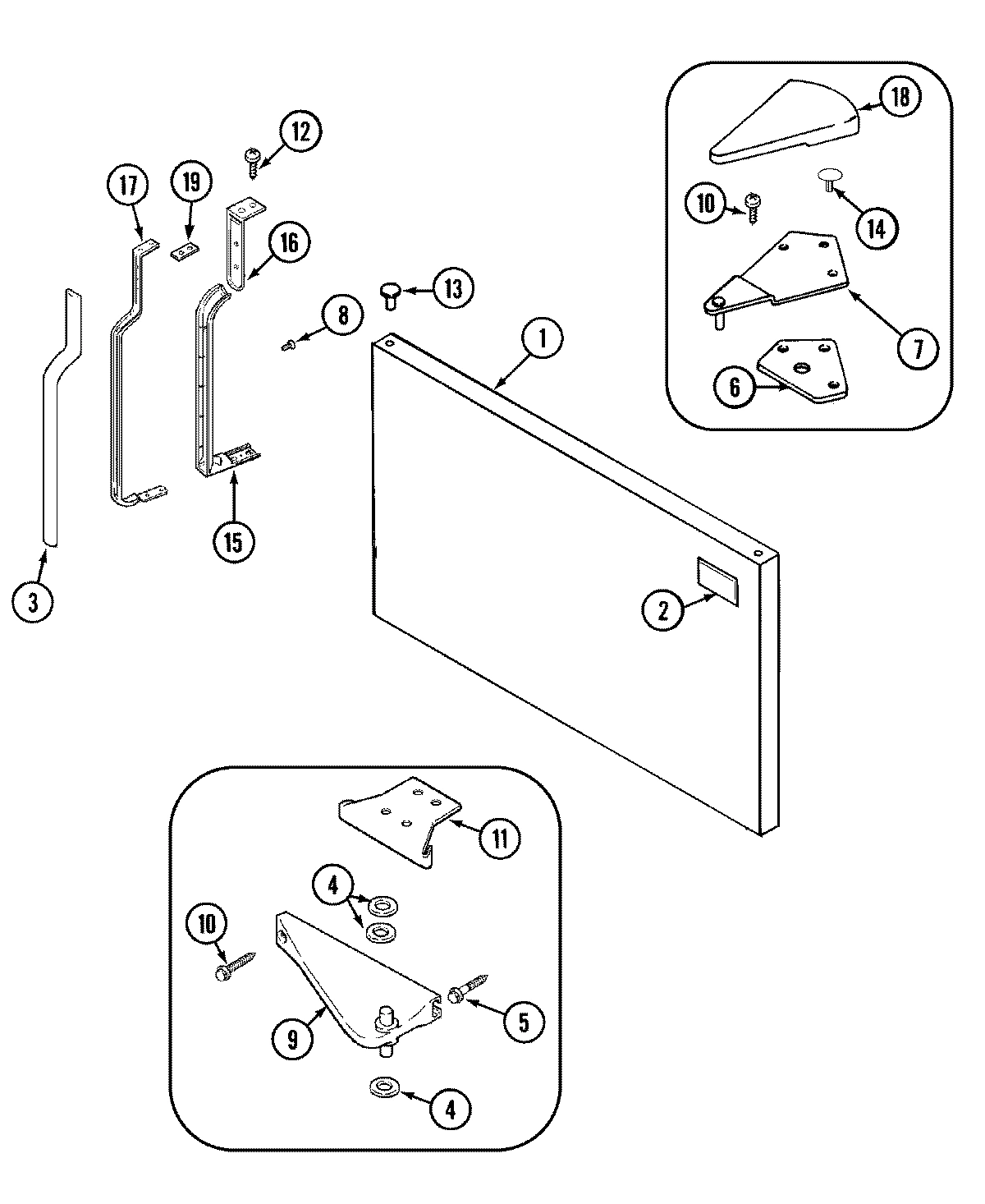 05 - FREEZER OUTER DOOR