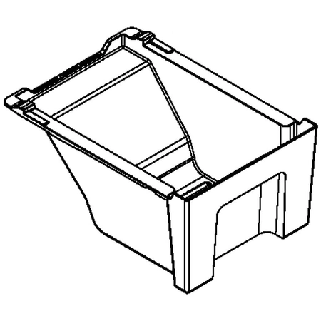 W10654387 Whirlpool Refrigerator Crisper Pan