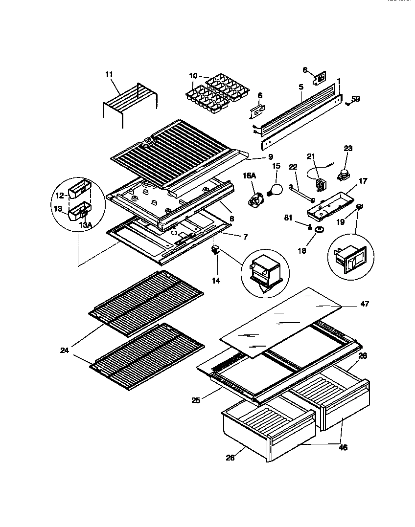 04 - SHELVES/CONTROLS