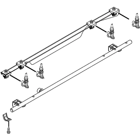 W10826730 Whirlpool Manifold