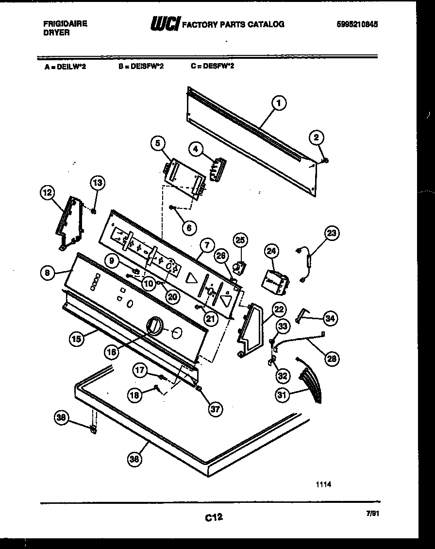 04 - CONSOLE AND CONTROL PARTS