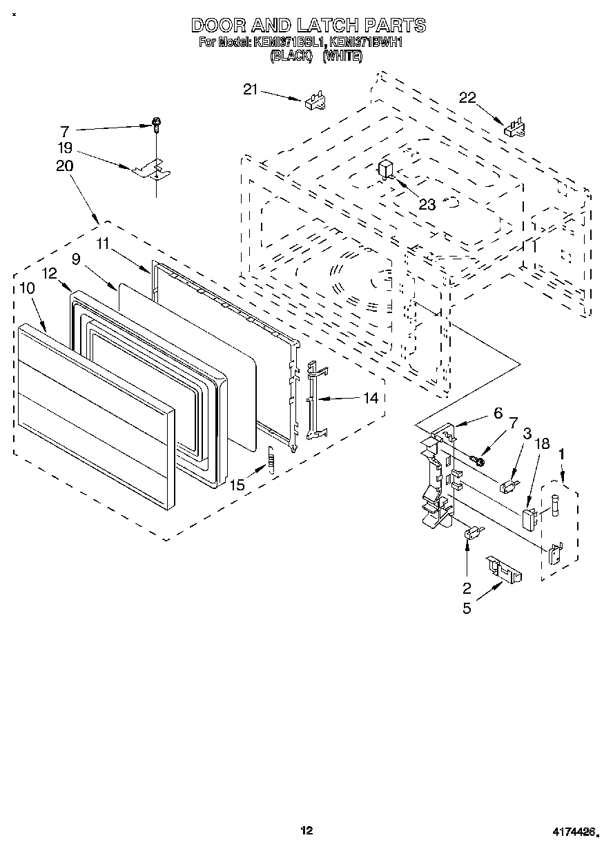10 - DOOR AND LATCH