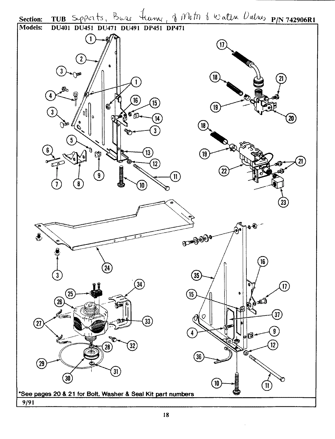10 - TUB ASSEMBLY