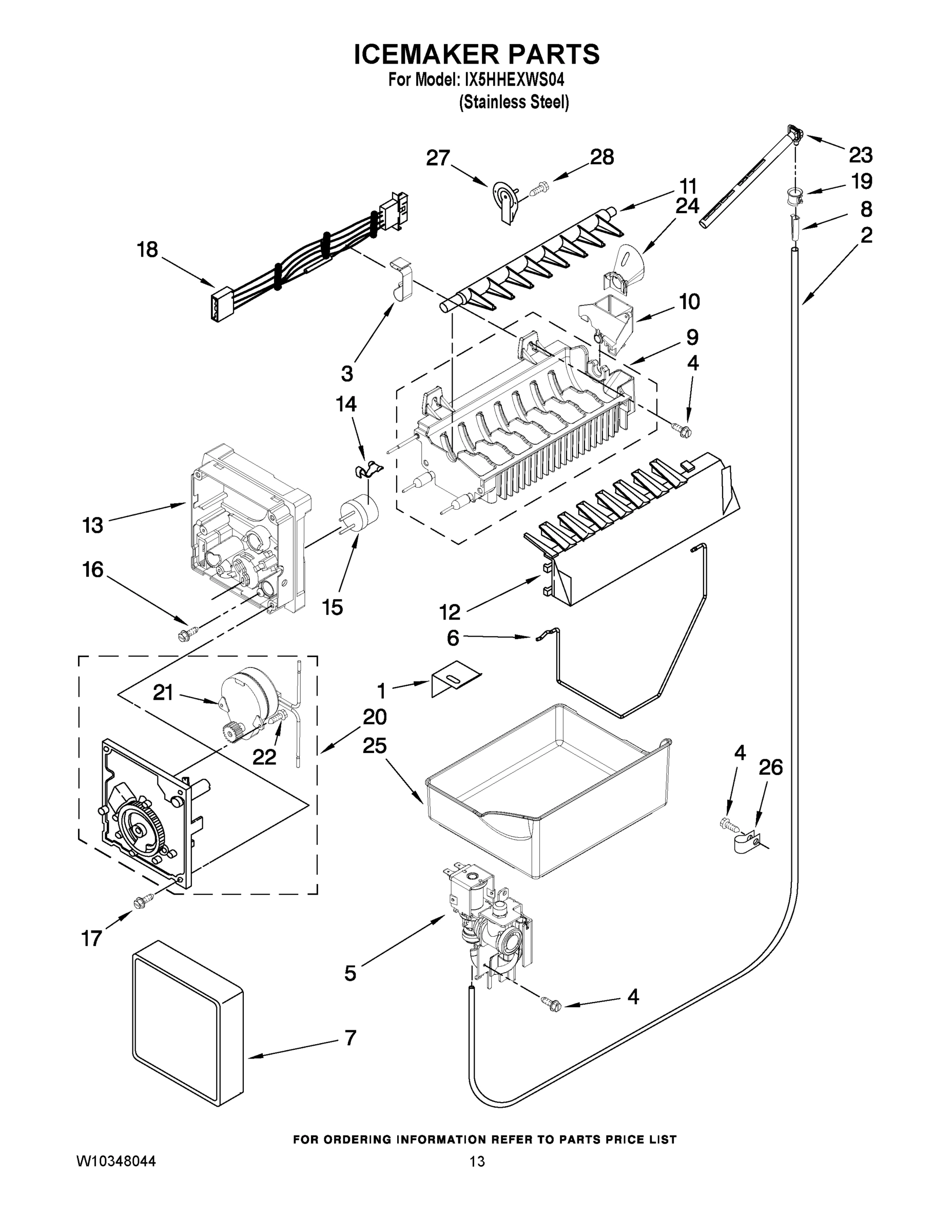 08 - ICEMAKER PARTS