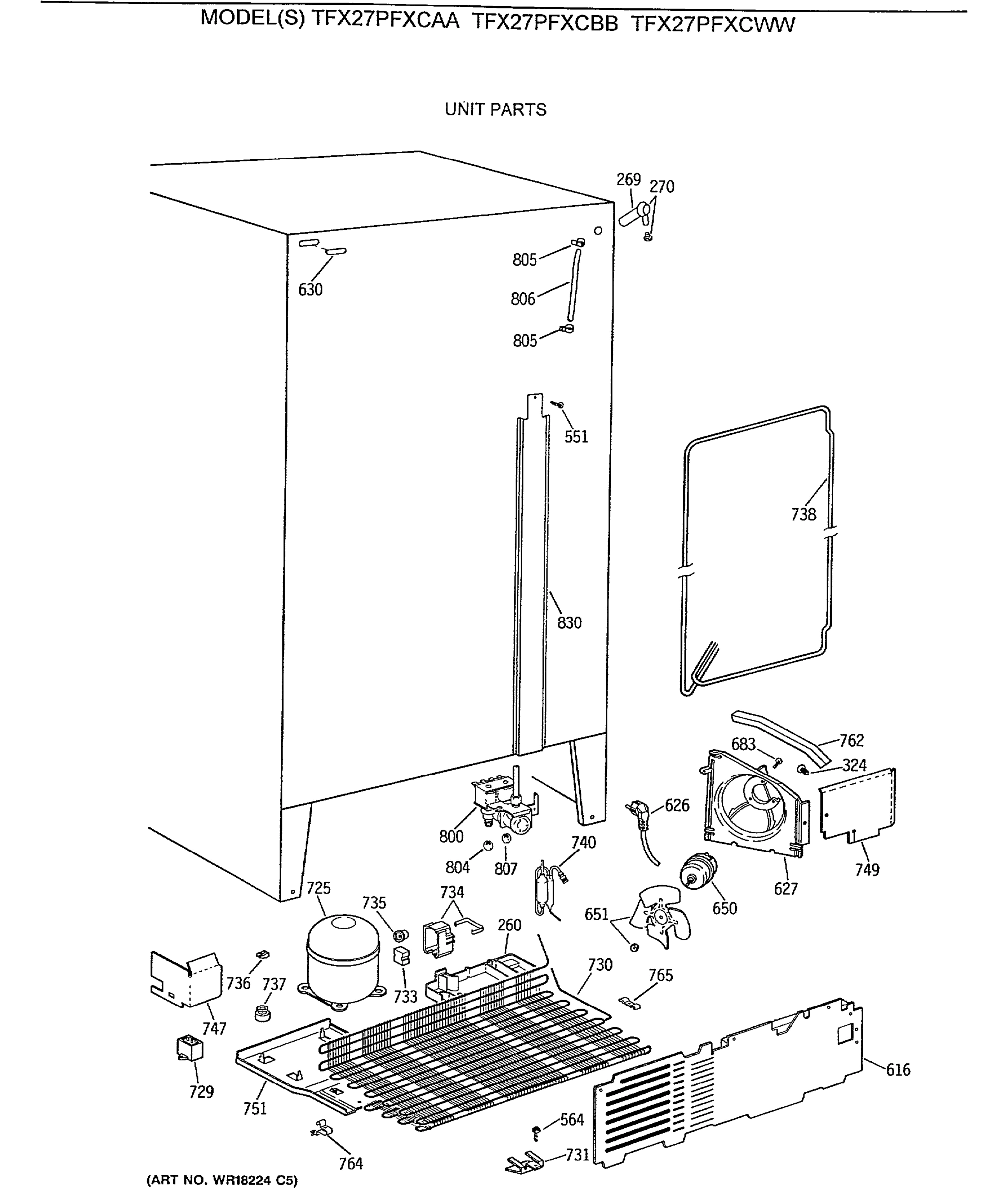 UNIT PARTS