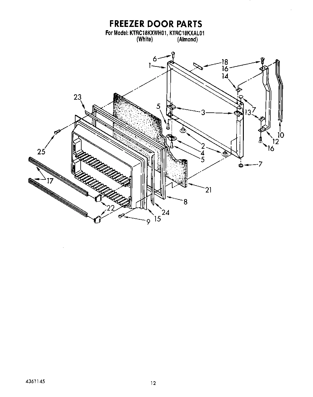 07 - FREEZER DOOR