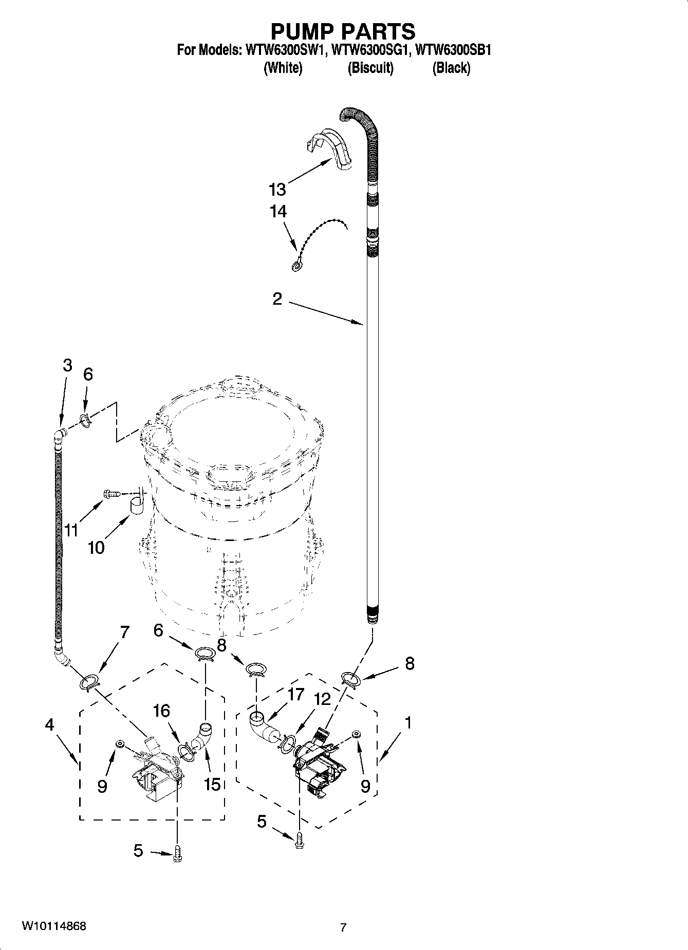 04 - PUMP PARTS, OPTIONAL PARTS (NOT INCLUDED)