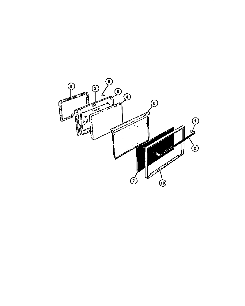 04 - OVEN DOOR