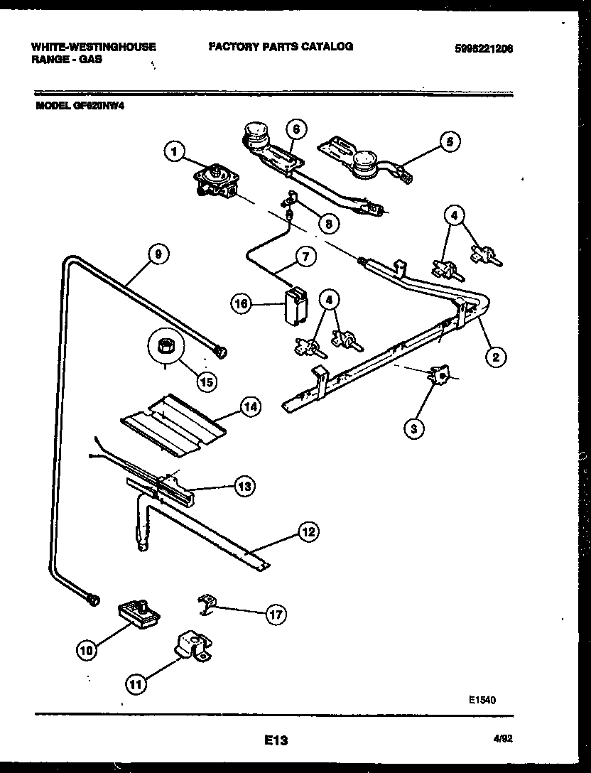 06 - BURNER, MANIFOLD AND GAS CONTROL