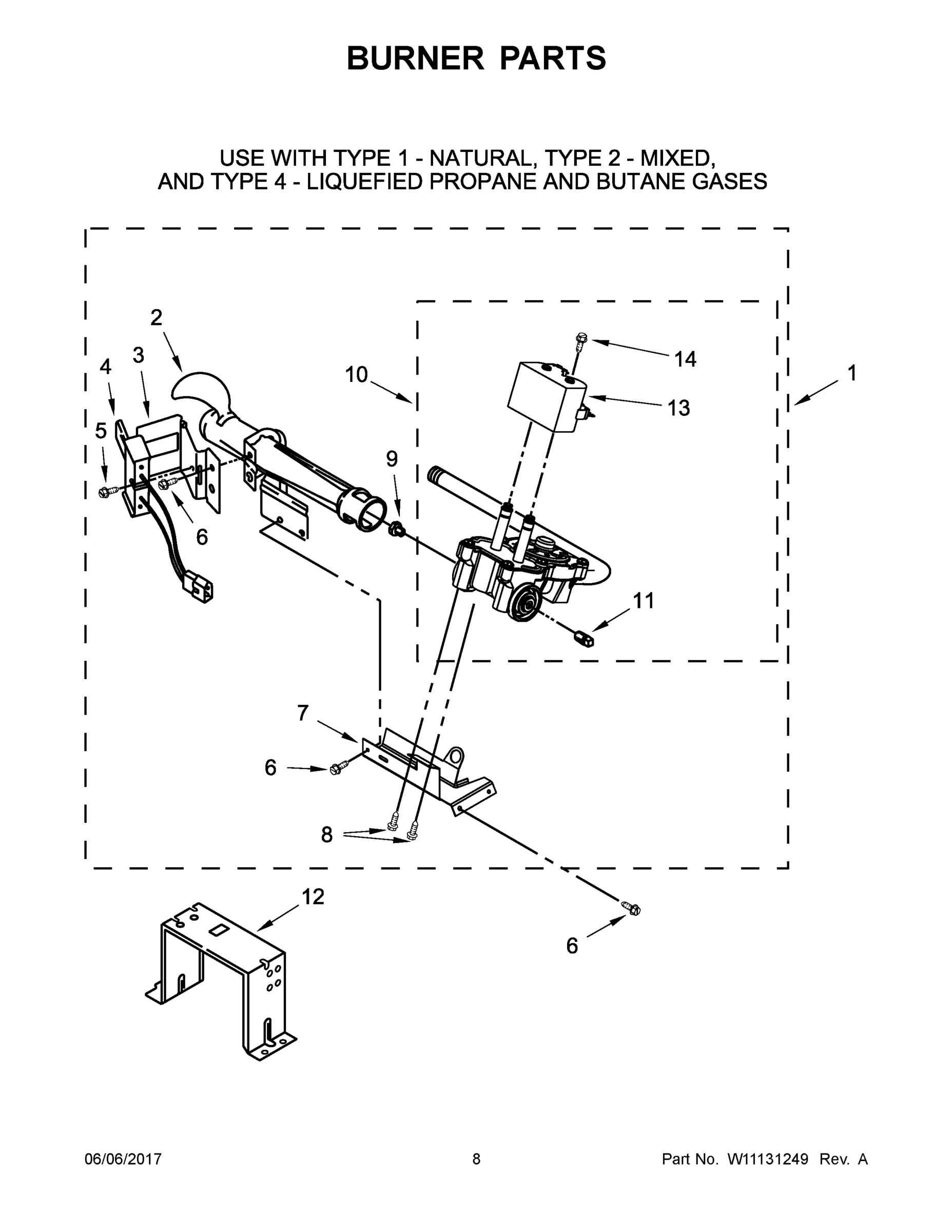 05 - BURNER PARTS