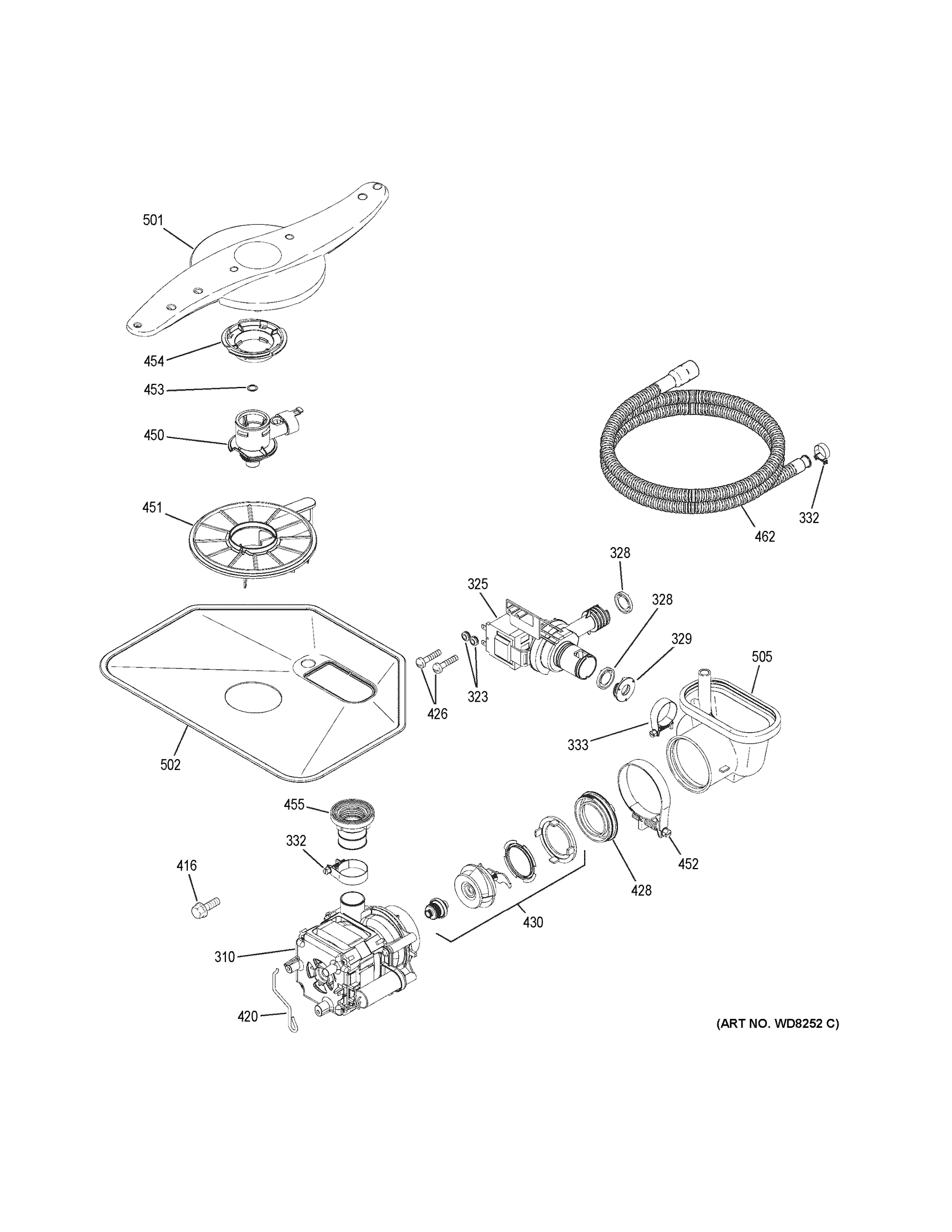 MOTOR-PUMP MECHANISM