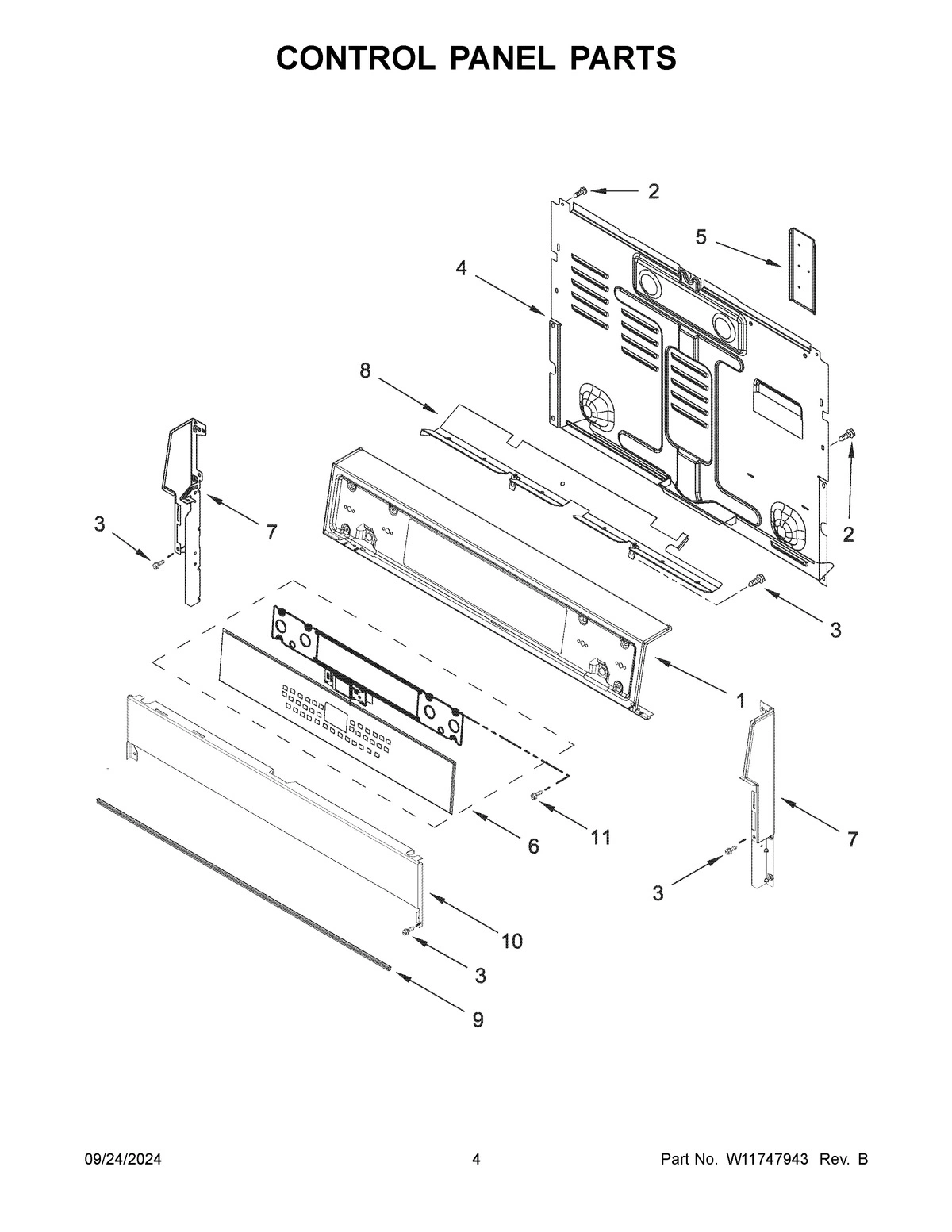 03 - CONTROL PANEL PARTS