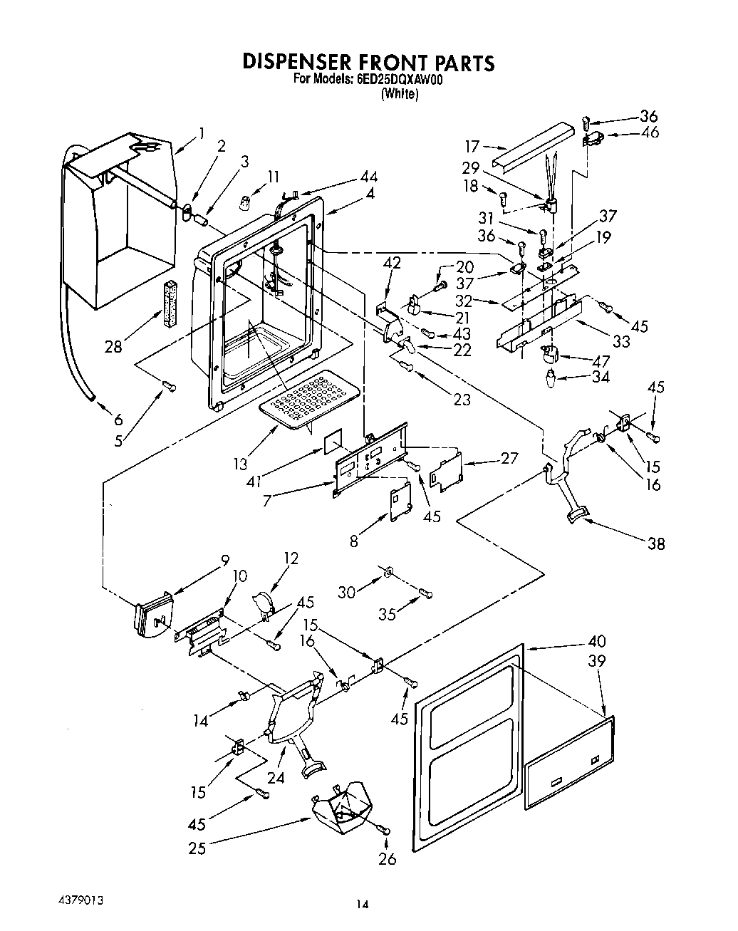 08 - DISPENSER FRONT