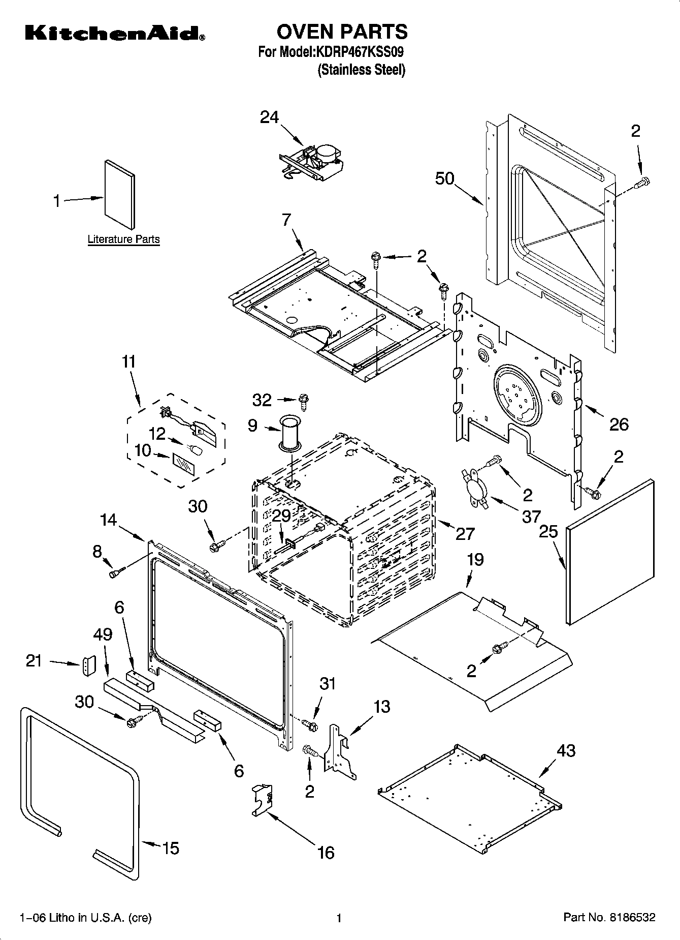 01 - OVEN PARTS