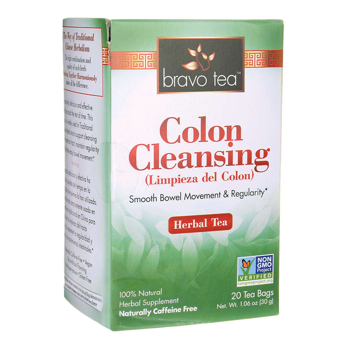 BRAVO TEAS 270760 Tea Colon Cleansing, 20 Bg