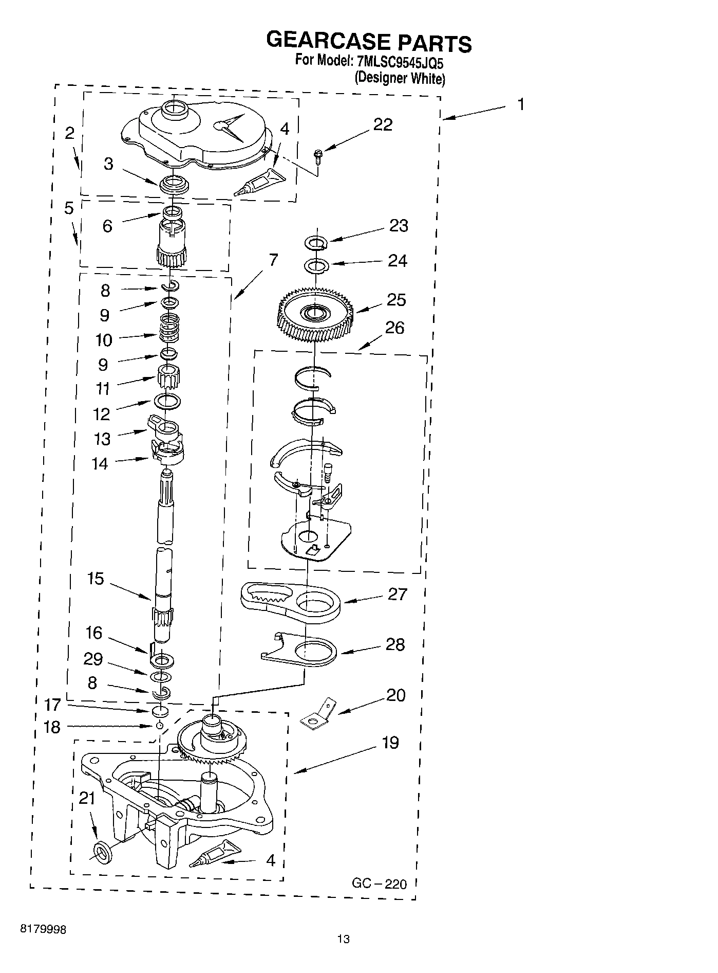 09 - GEARCASE PARTS