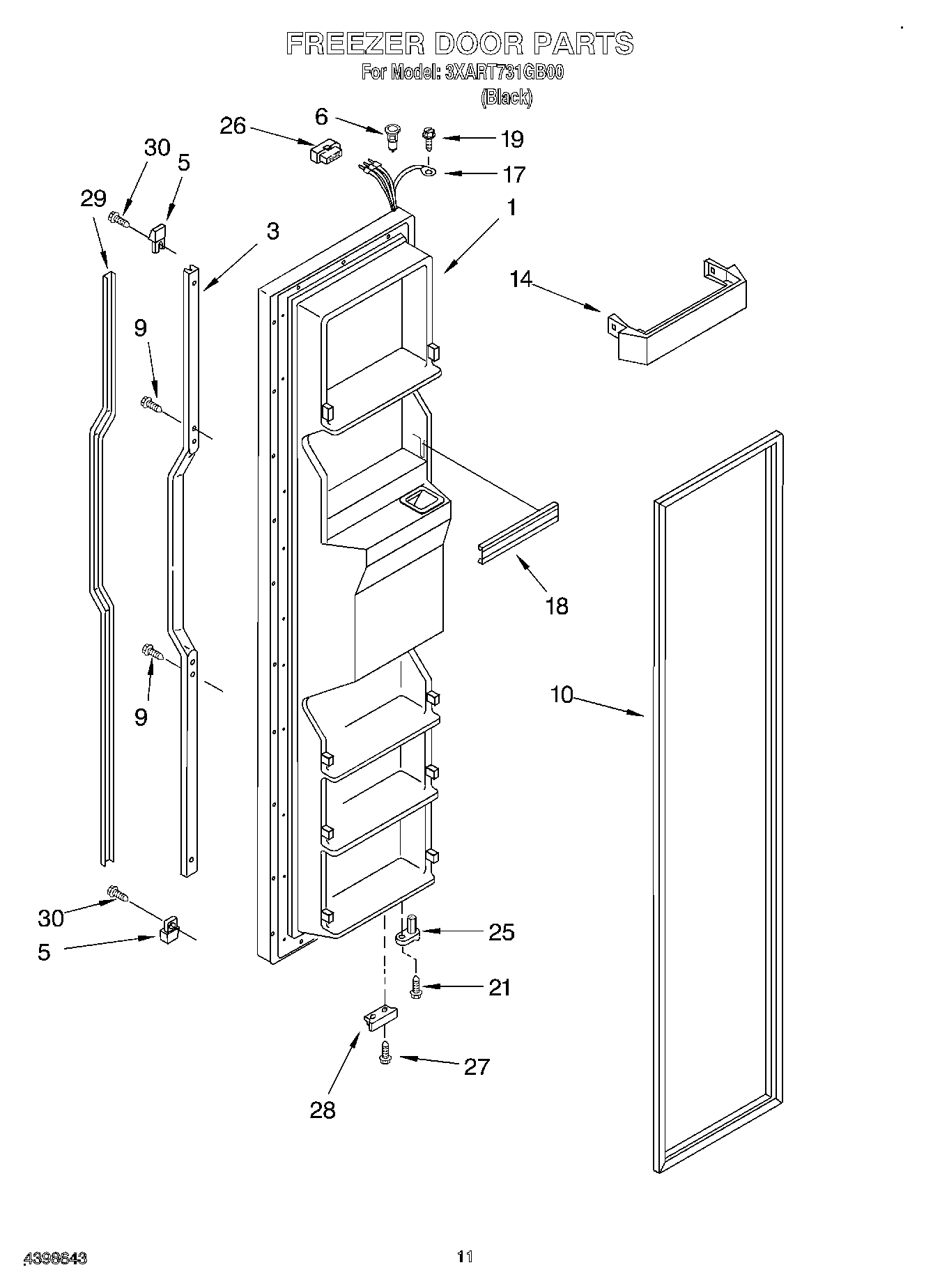 06 - FREEZER DOOR