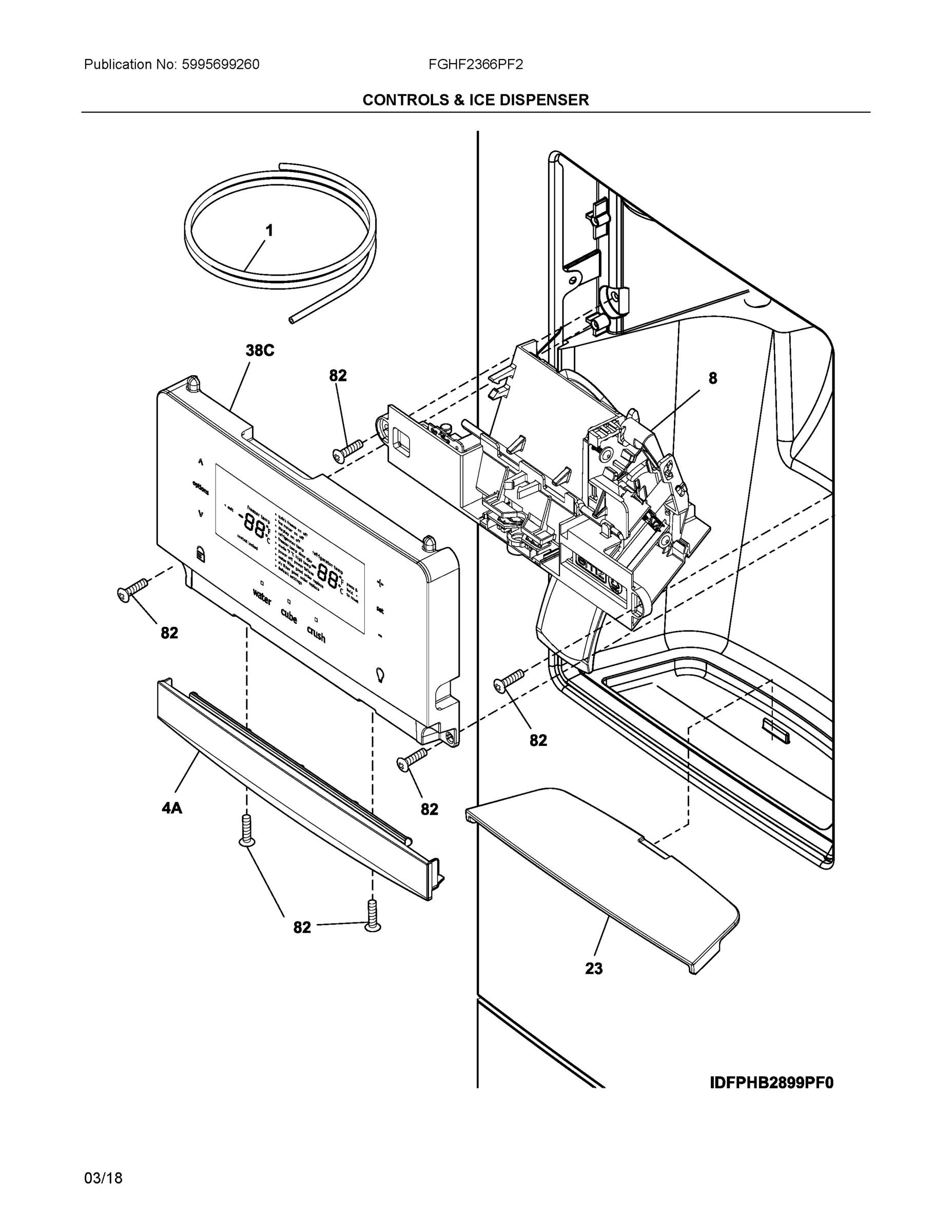 07 - CONTROLS & ICE DISPENSER