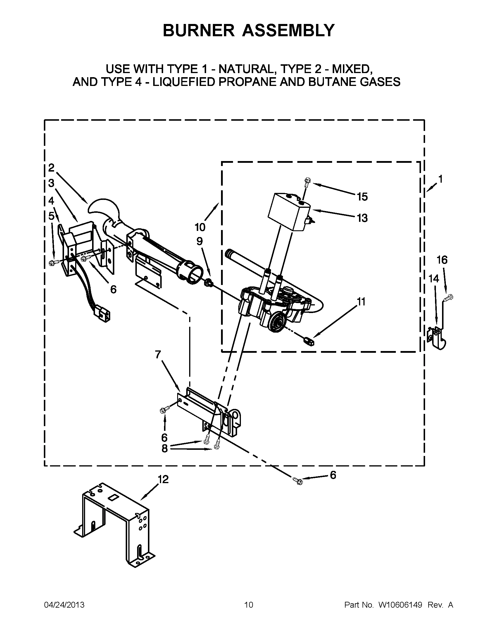 05 - BURNER ASSEMBLY