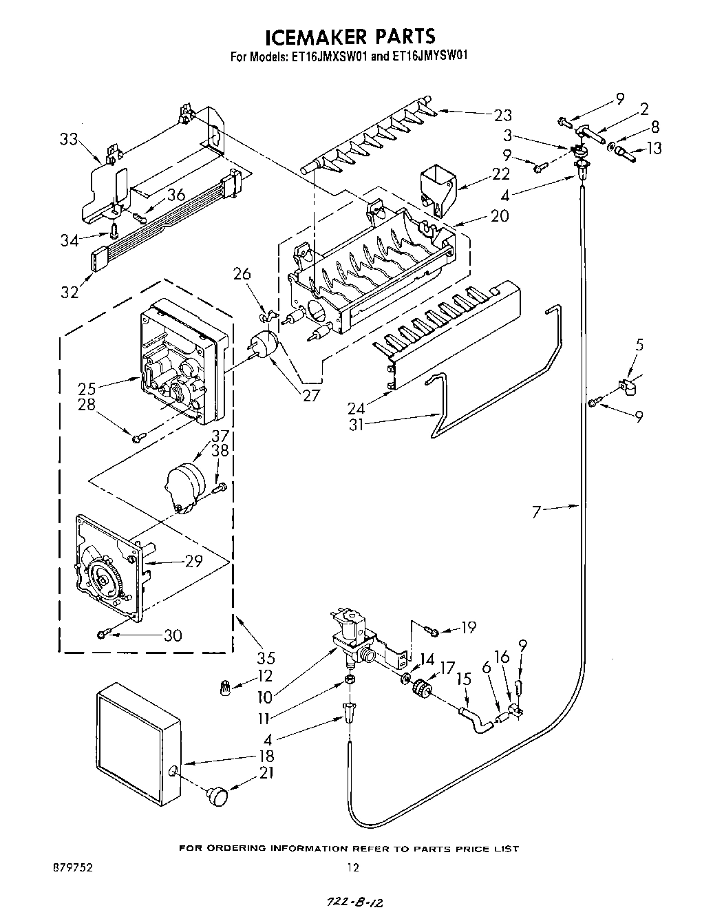 09 - ICEMAKER , NOT ILLUSTRATED