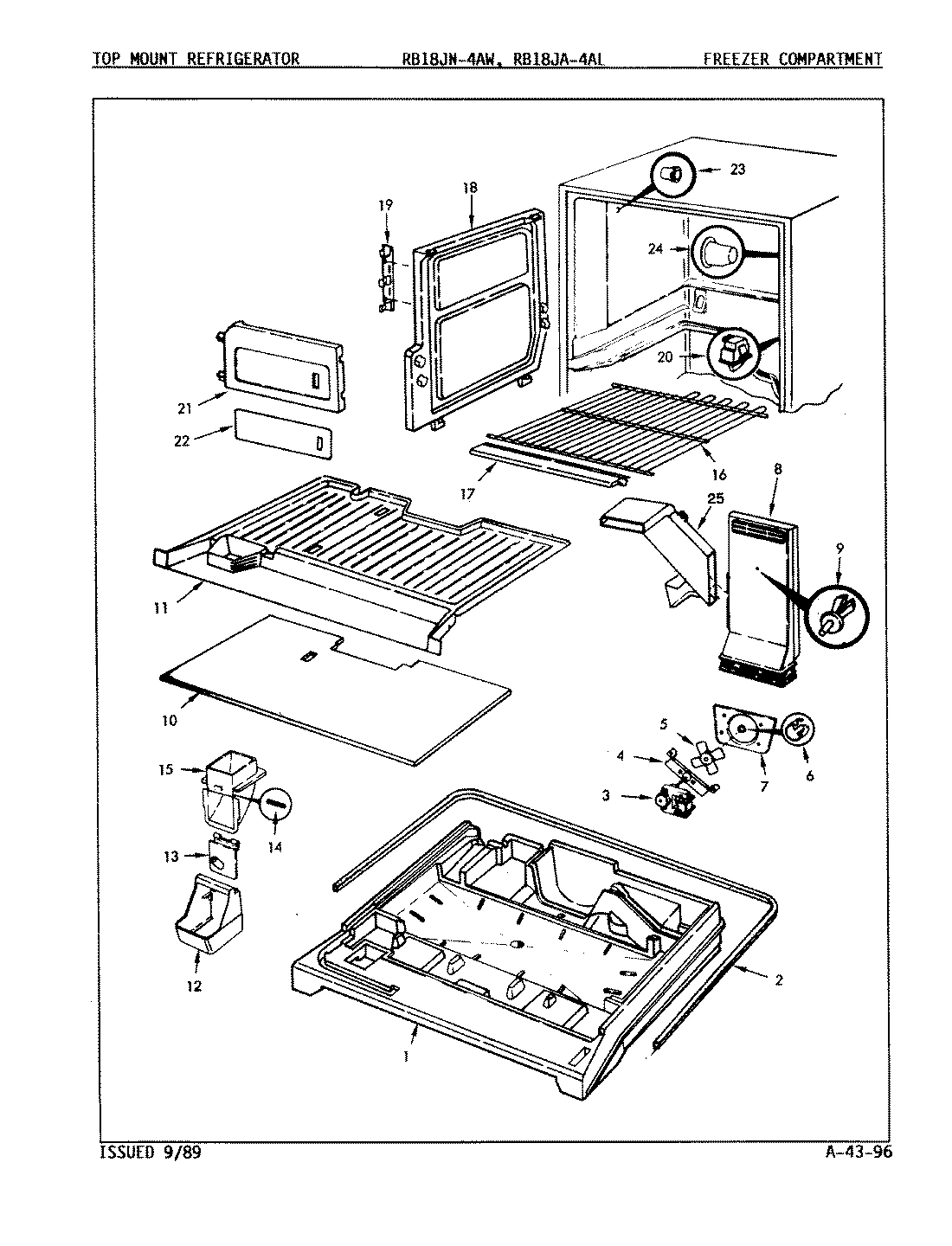 03 - FREEZER COMPARTMENT