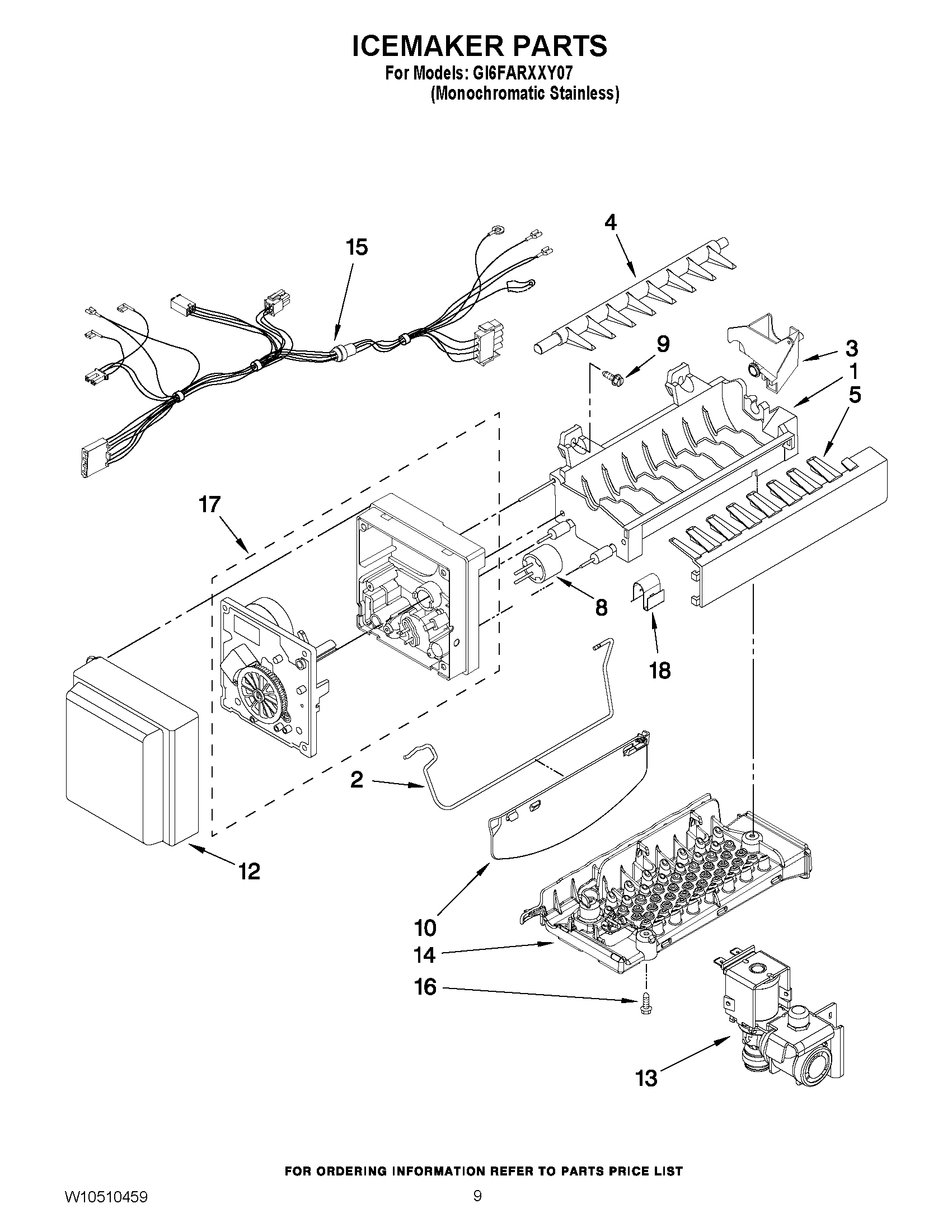 05 - ICEMAKER PARTS