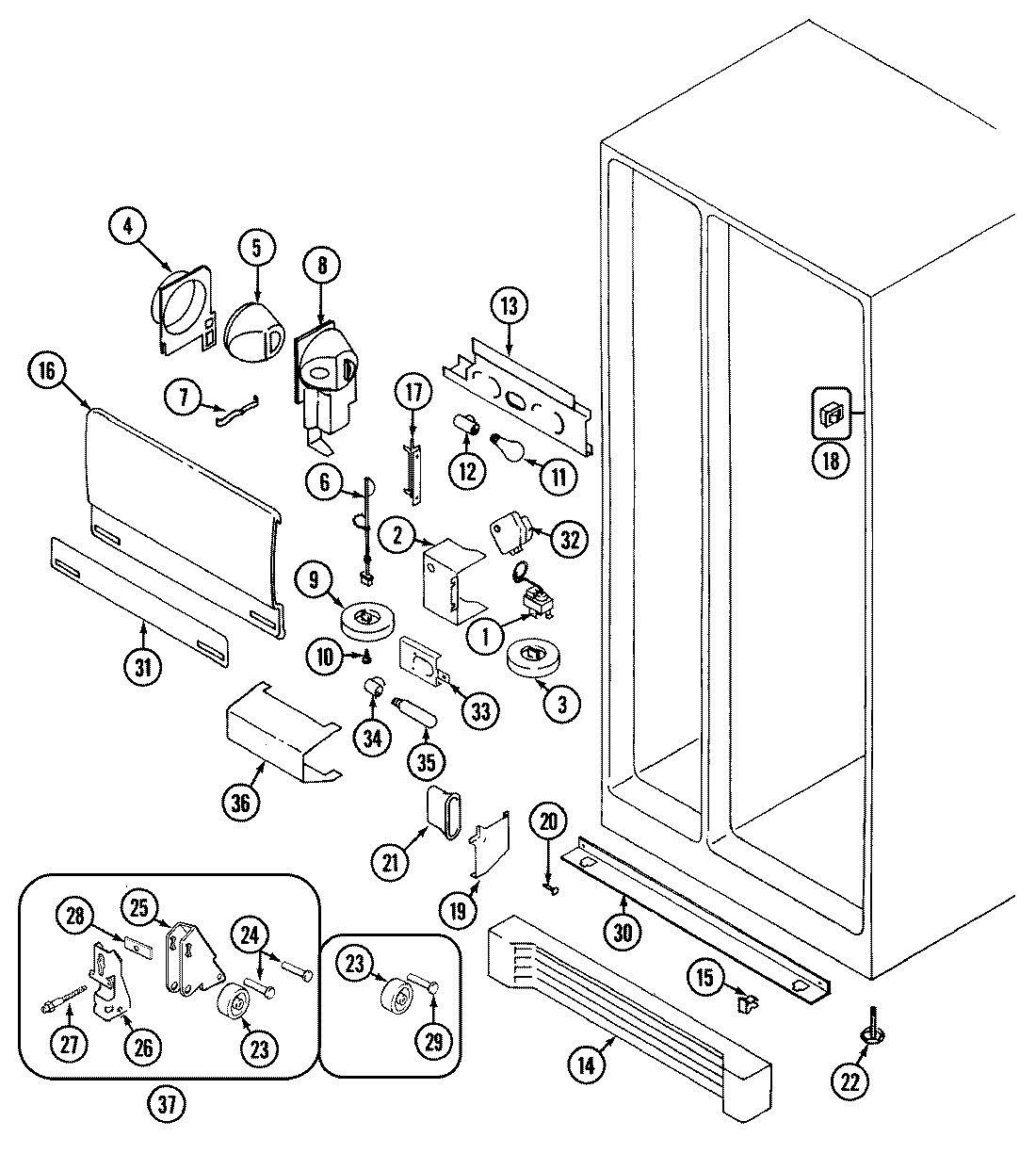04 - FRESH FOOD COMPARTMENT