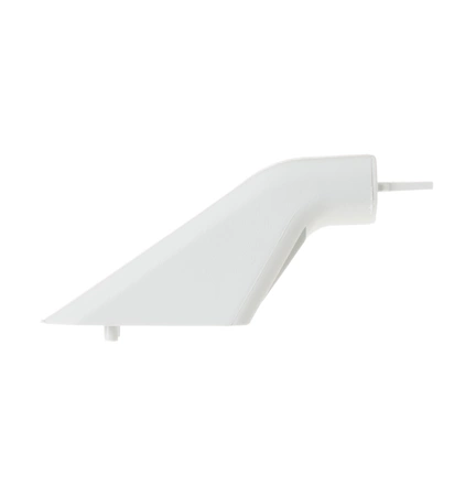 WB7X7189 GE Oven Range Door Handle Endcap Whi