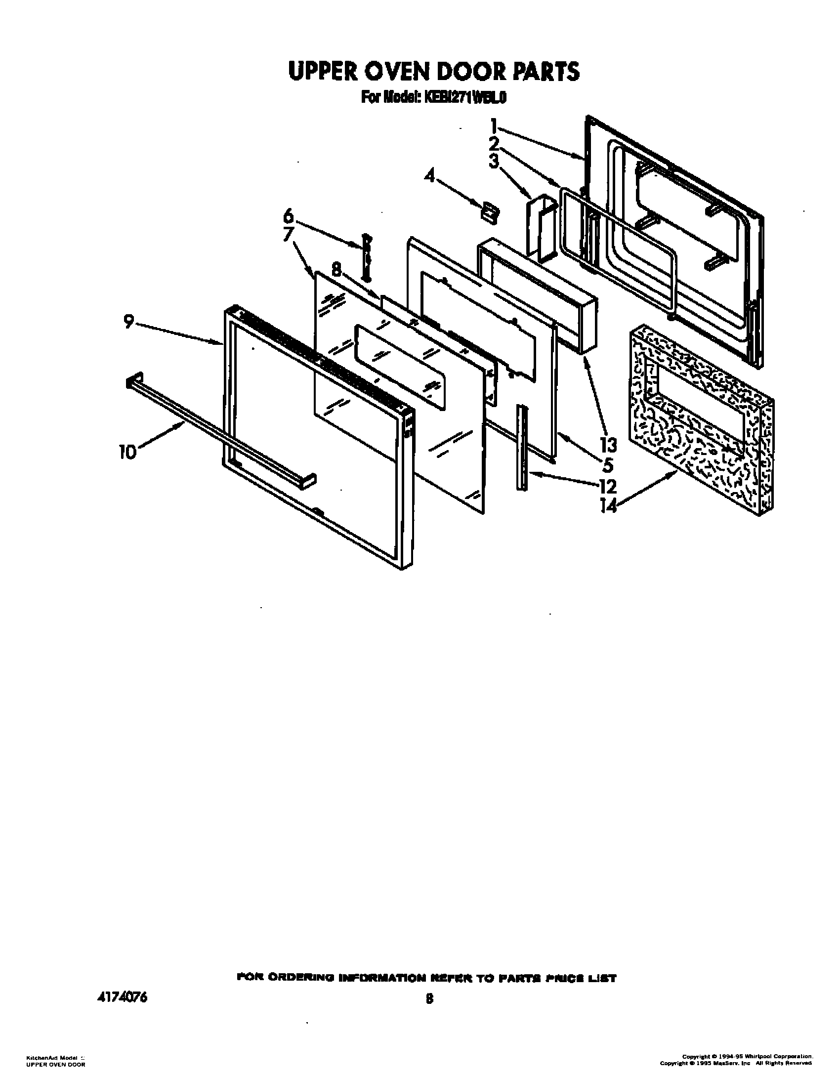 05 - UPPER OVEN DOOR