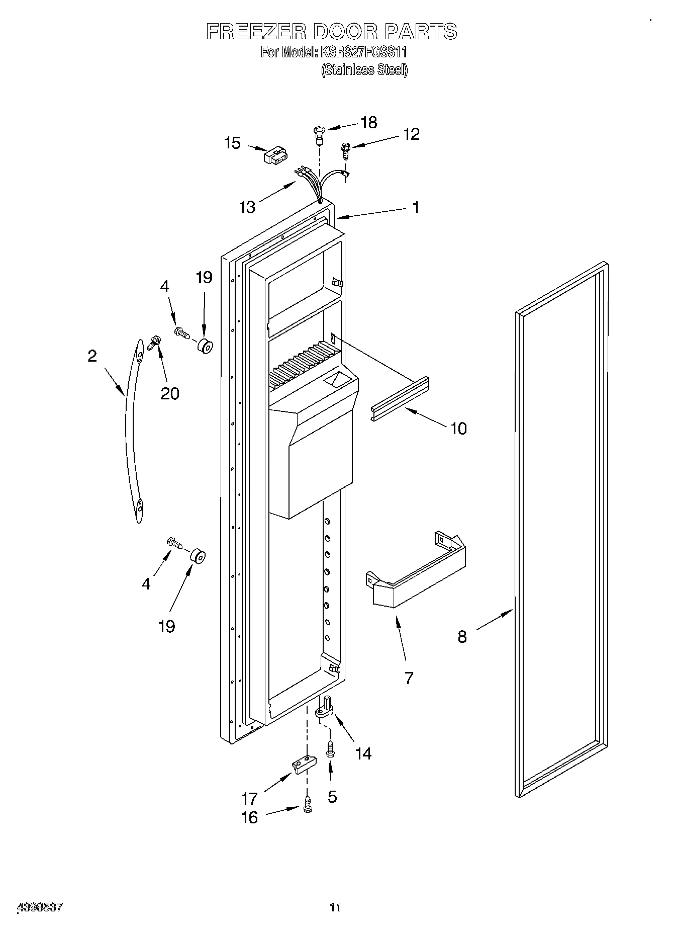 07 - FREEZER DOOR