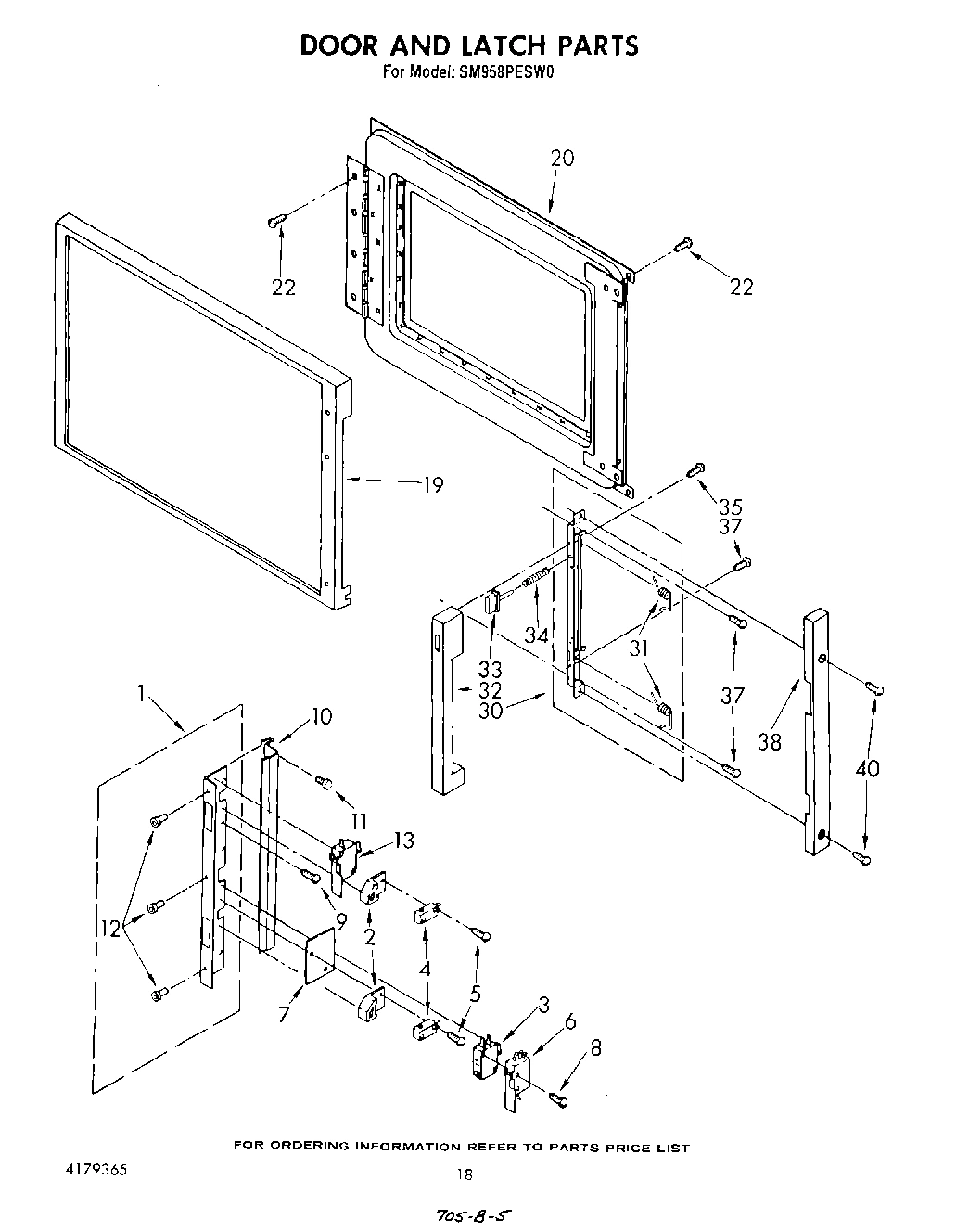 12 - DOOR AND LATCH