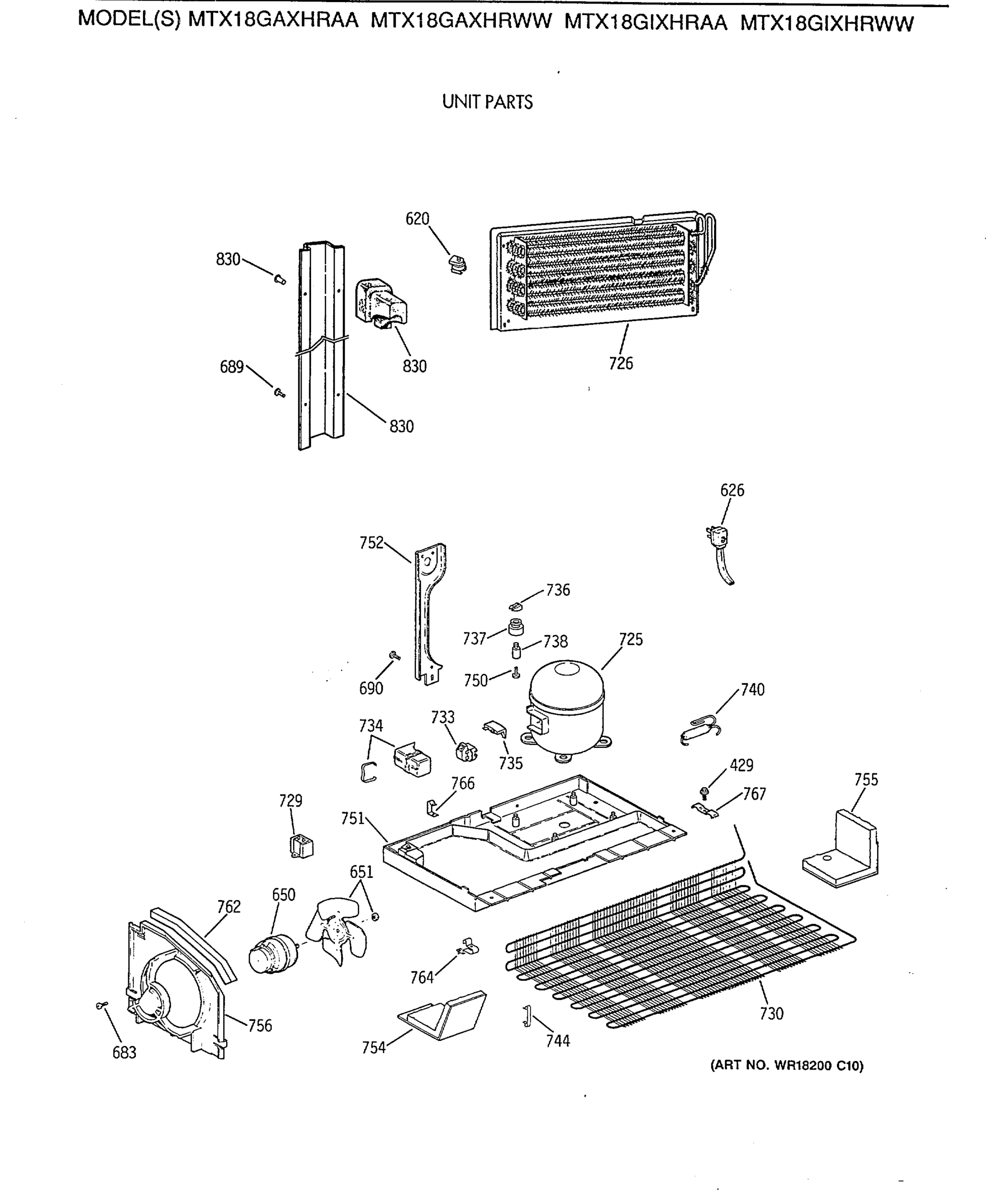 UNIT PARTS
