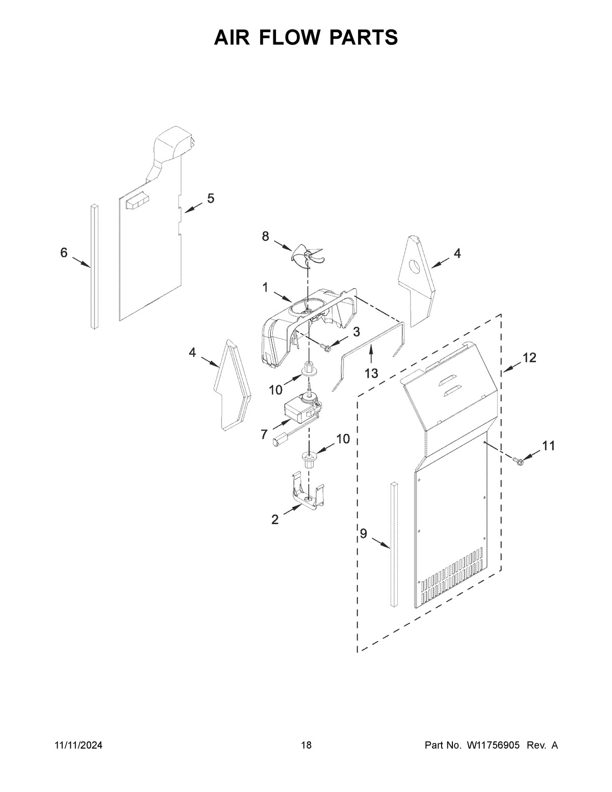 10 - AIR FLOW PARTS