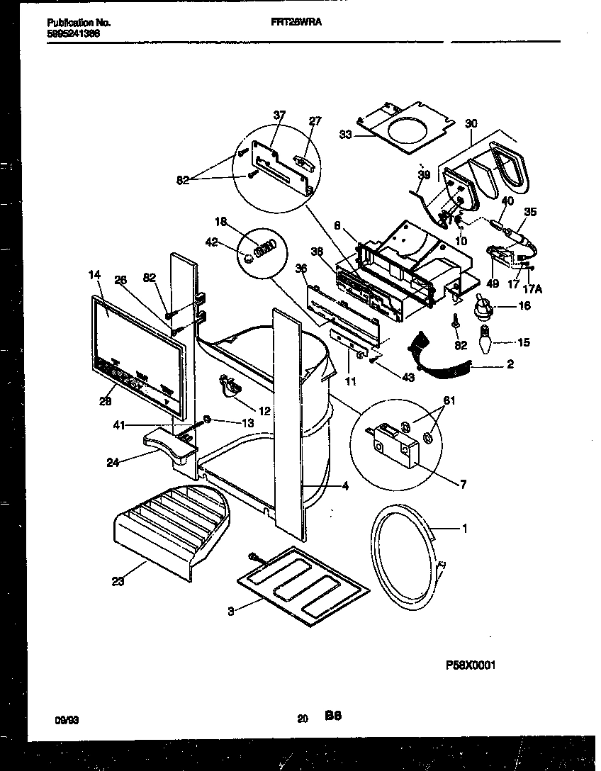 11 - ICE DOOR, DISPENSER AND WATER TANKS