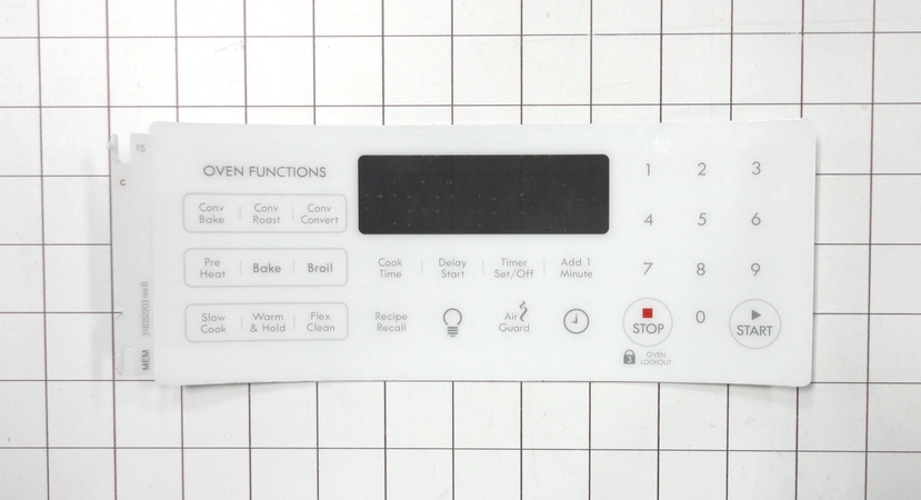 316352203 Frigidaire Range Overlay