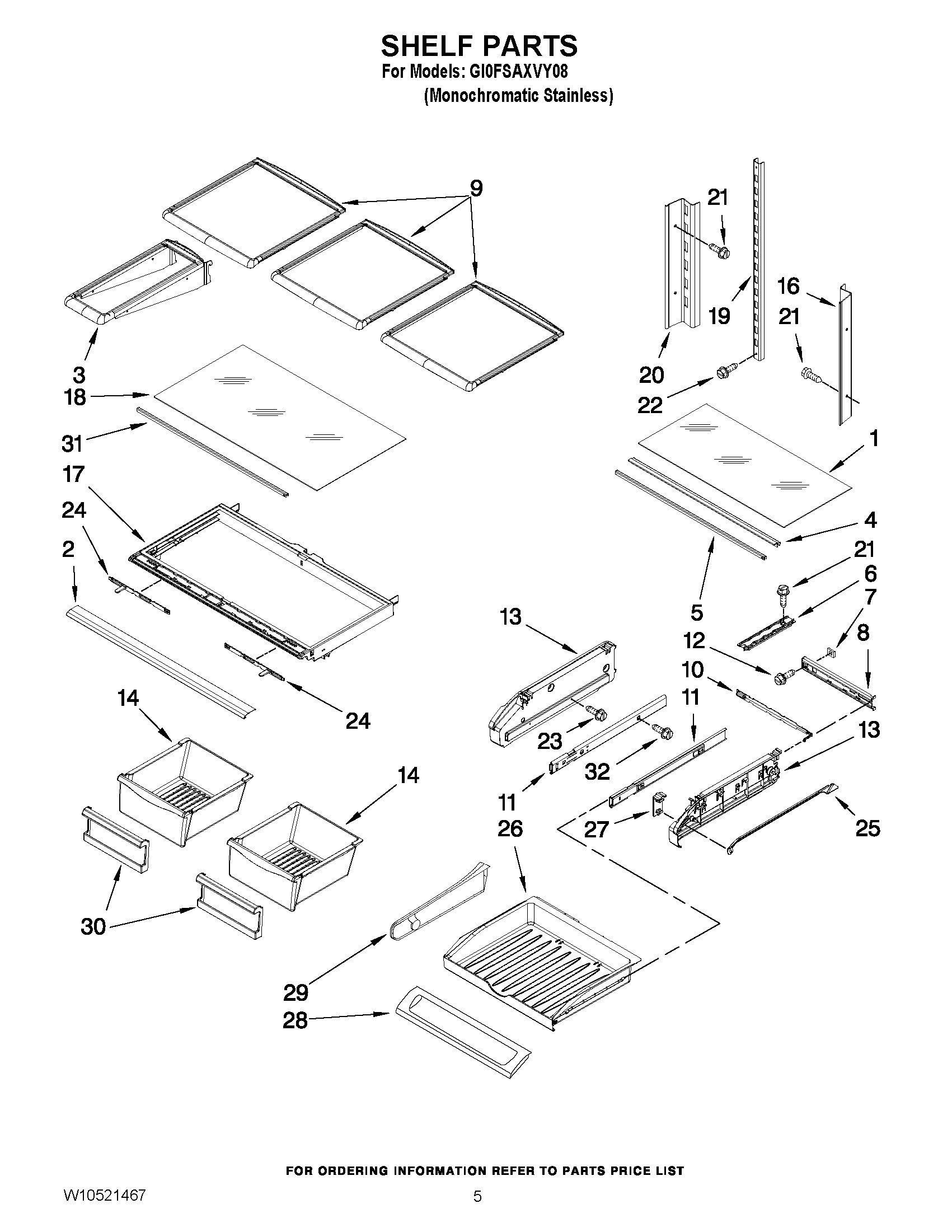 03 - SHELF PARTS