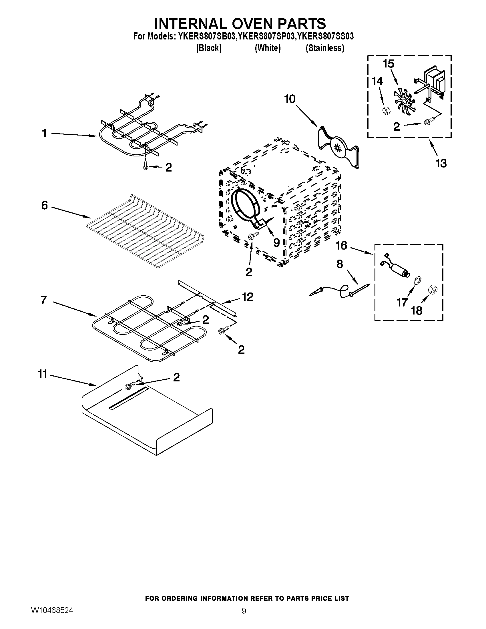 06 - INTERNAL OVEN PARTS
