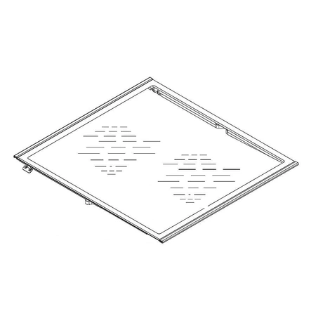 WPW10261005 Whirlpool Glass Shelf