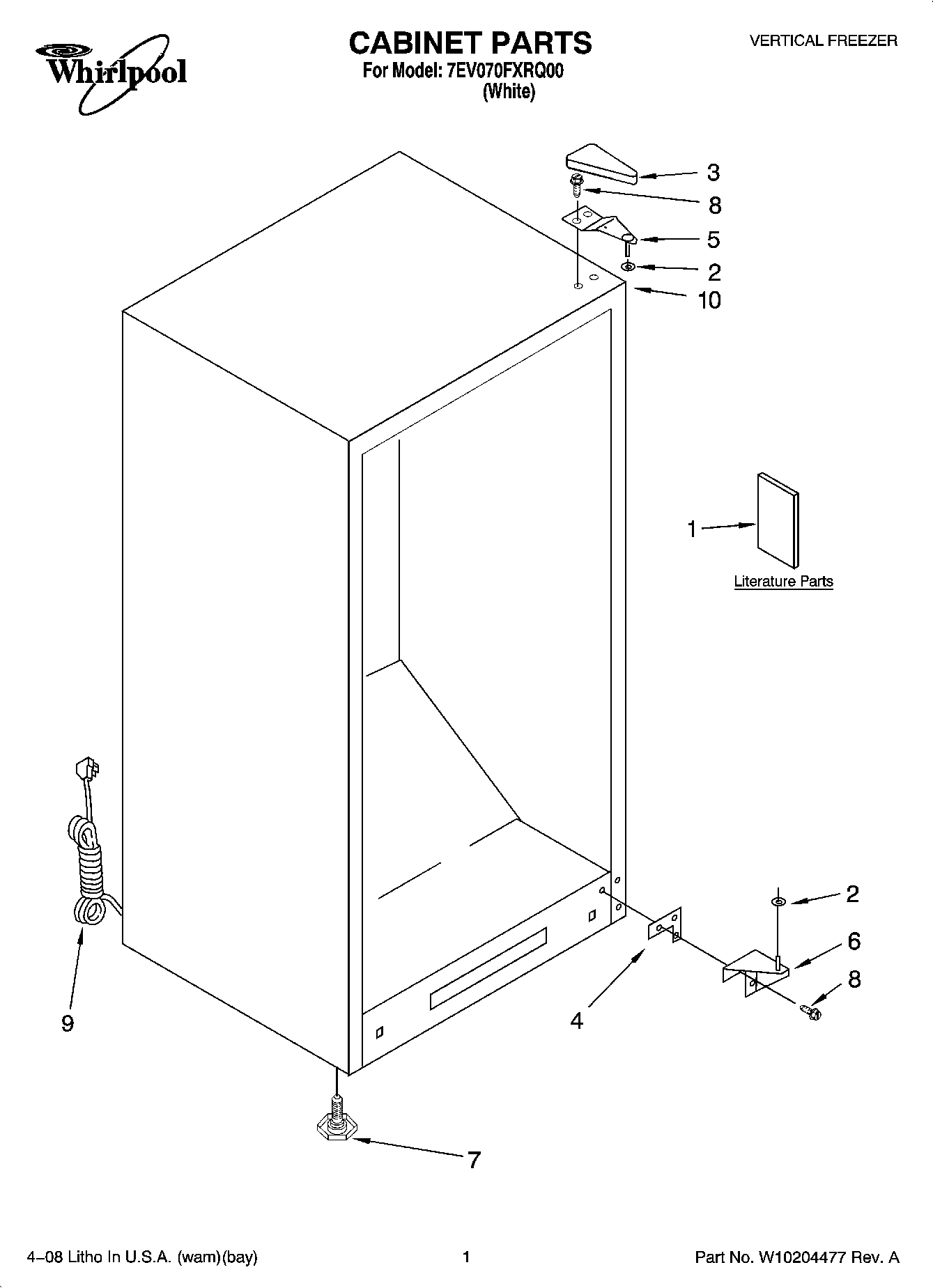 01 - CABINET PARTS