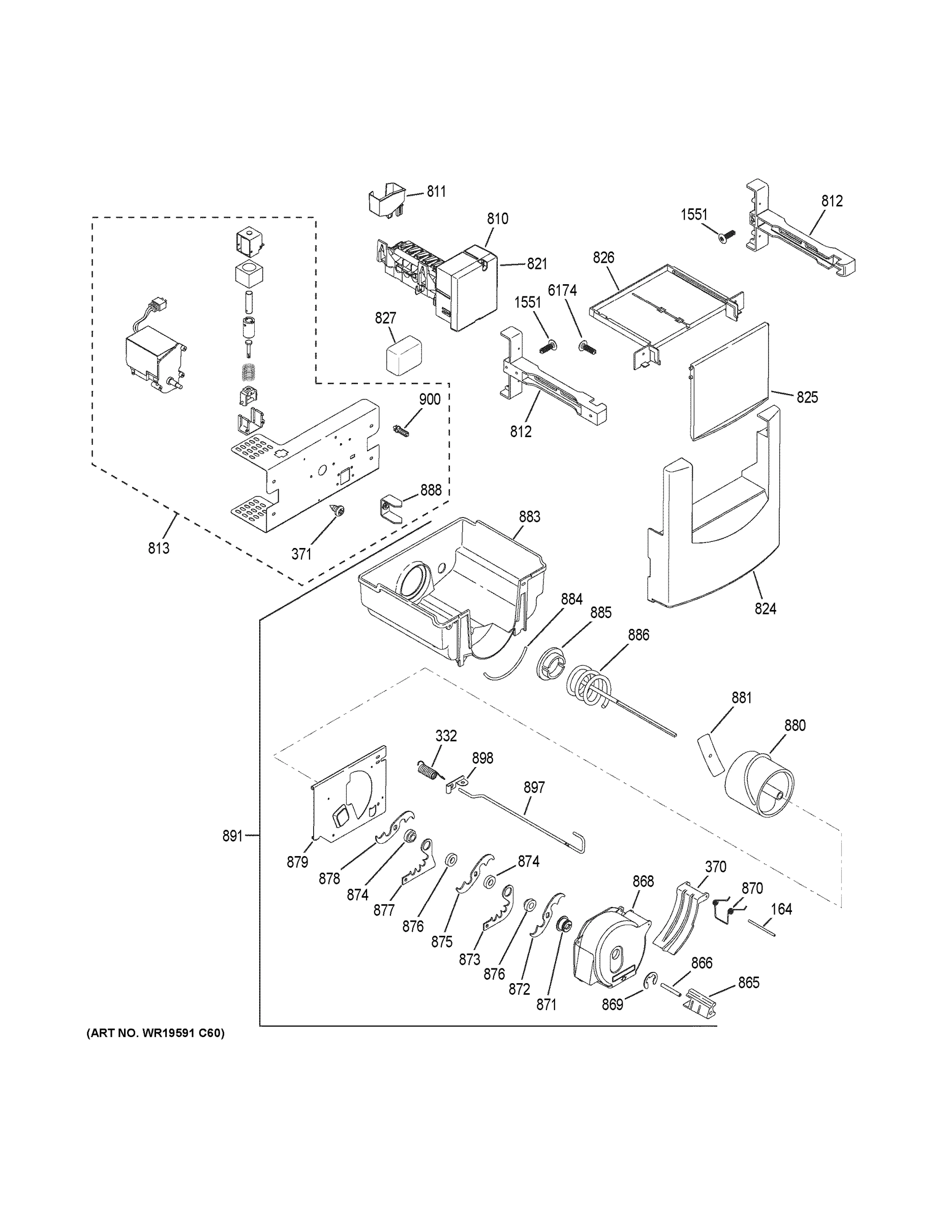 ICE MAKER & DISPENSER