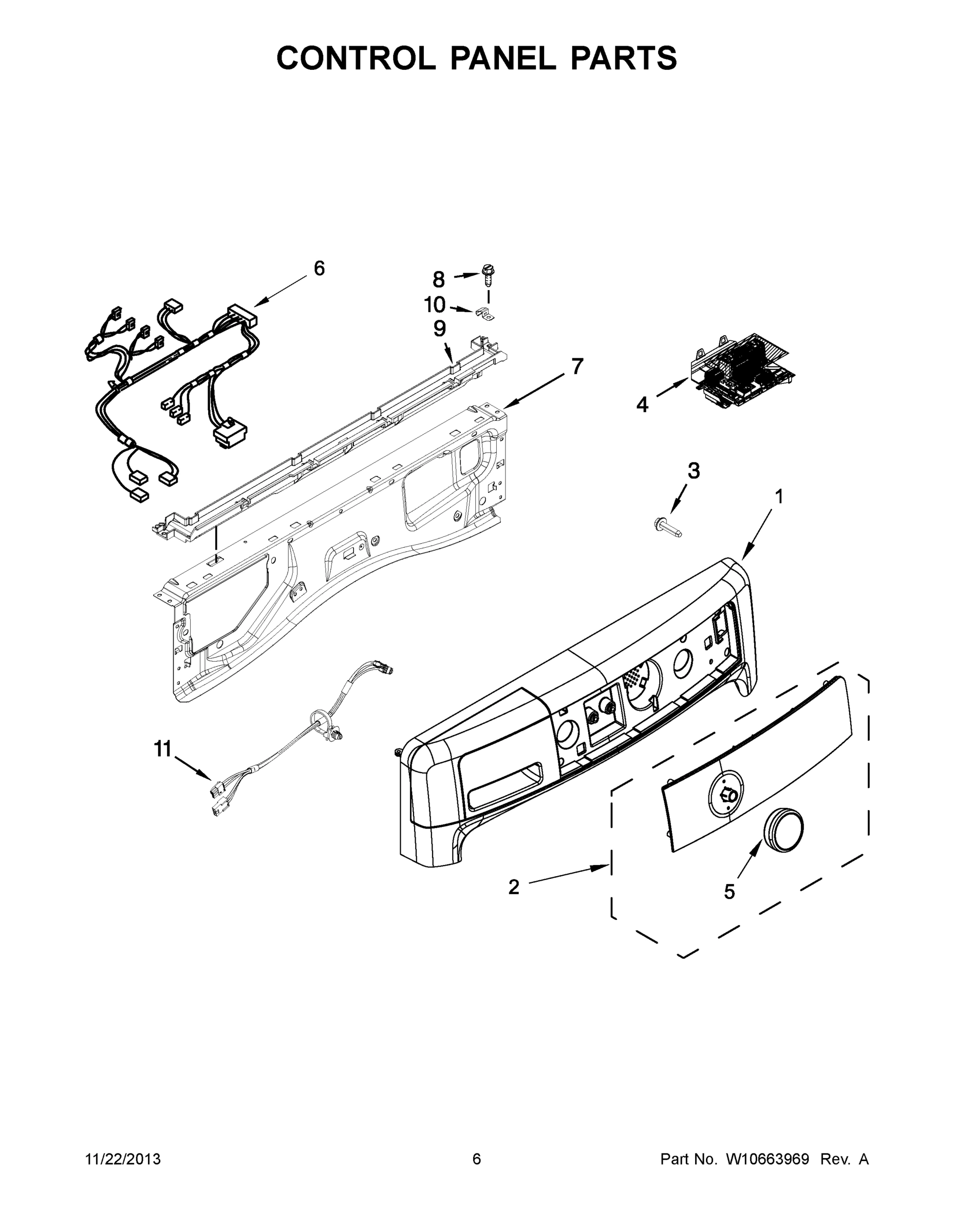04 - CONTROL PANEL PARTS
