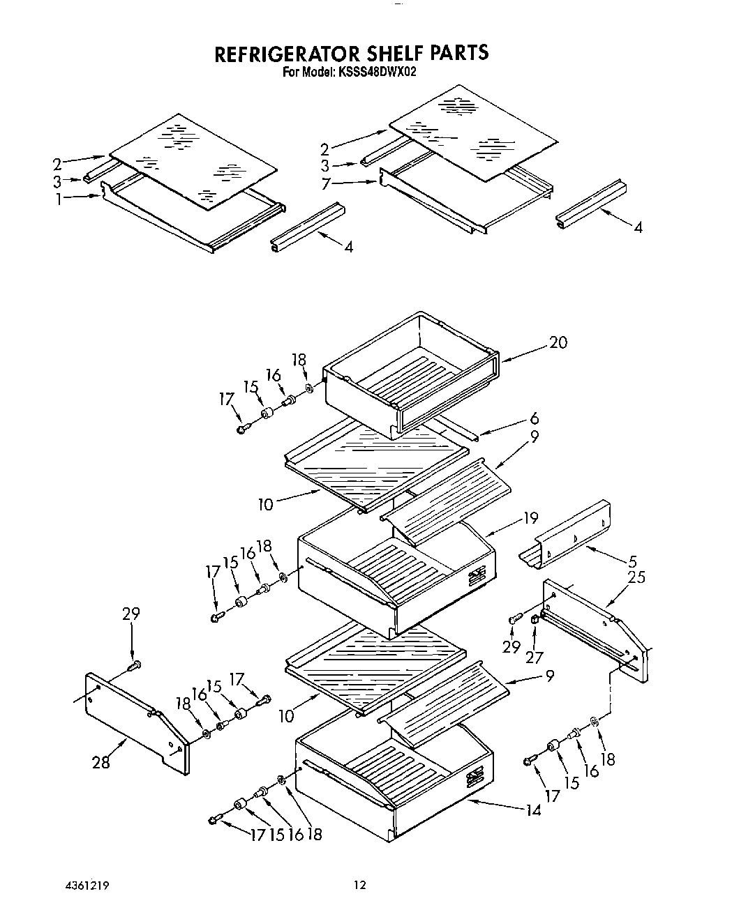 09 - REFRIGERATOR SHELF