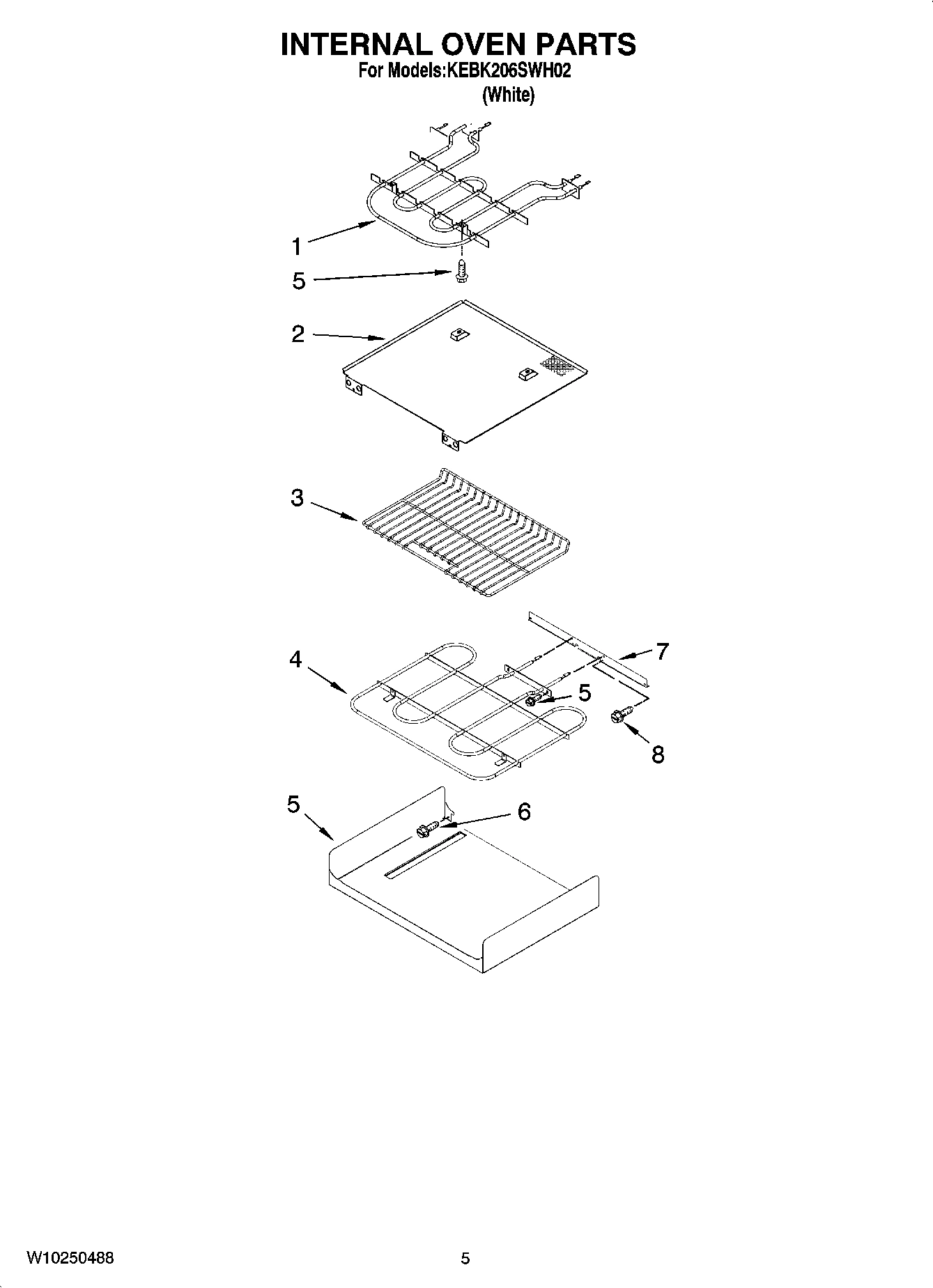 04 - INTERNAL OVEN PARTS